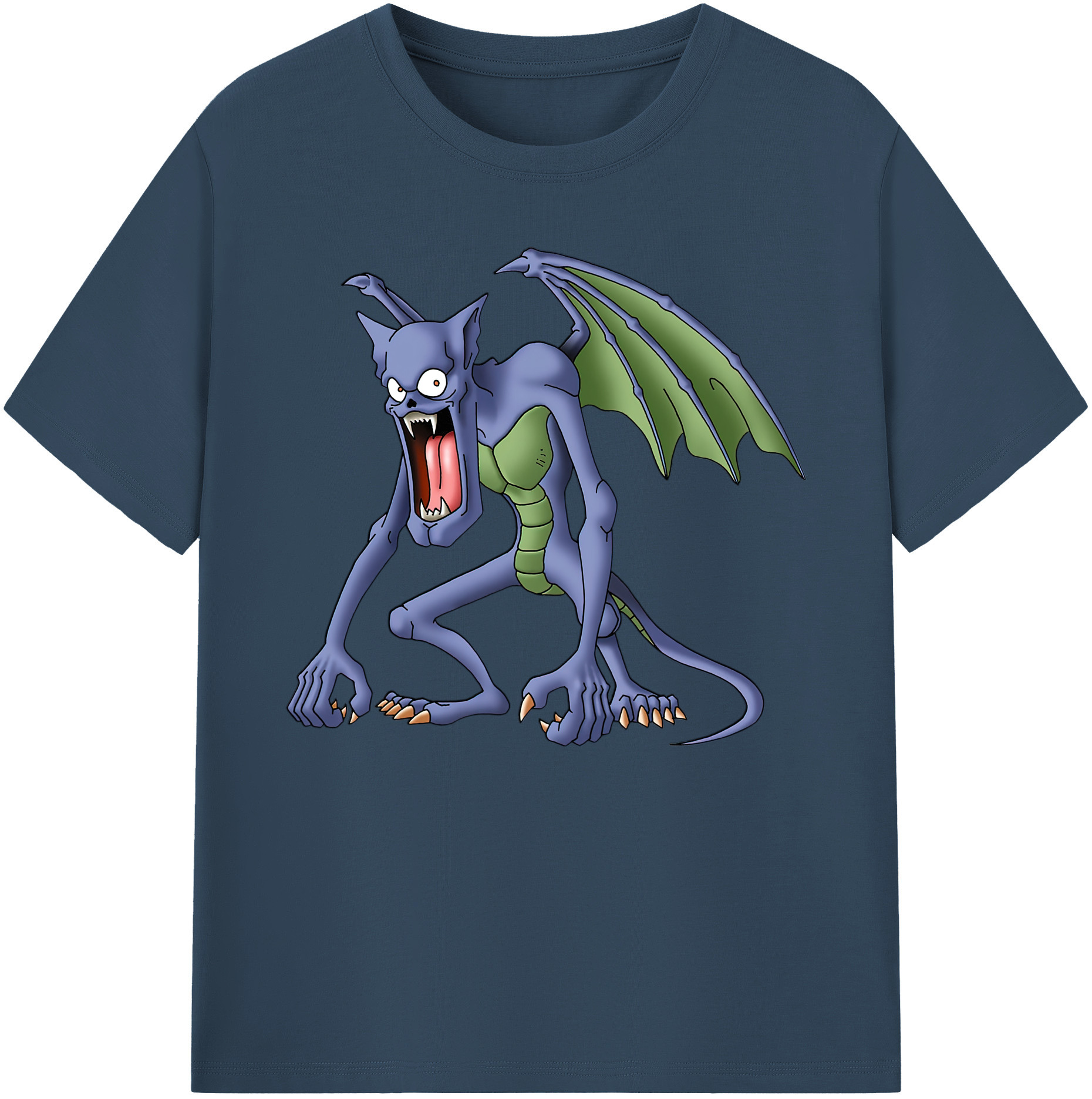 （画像用） ドラゴンクエスト Doragon Kuesuto Dragon Quest 綿100％ メンズ半袖Tシャツ｜肌触りやわらか＆通気性