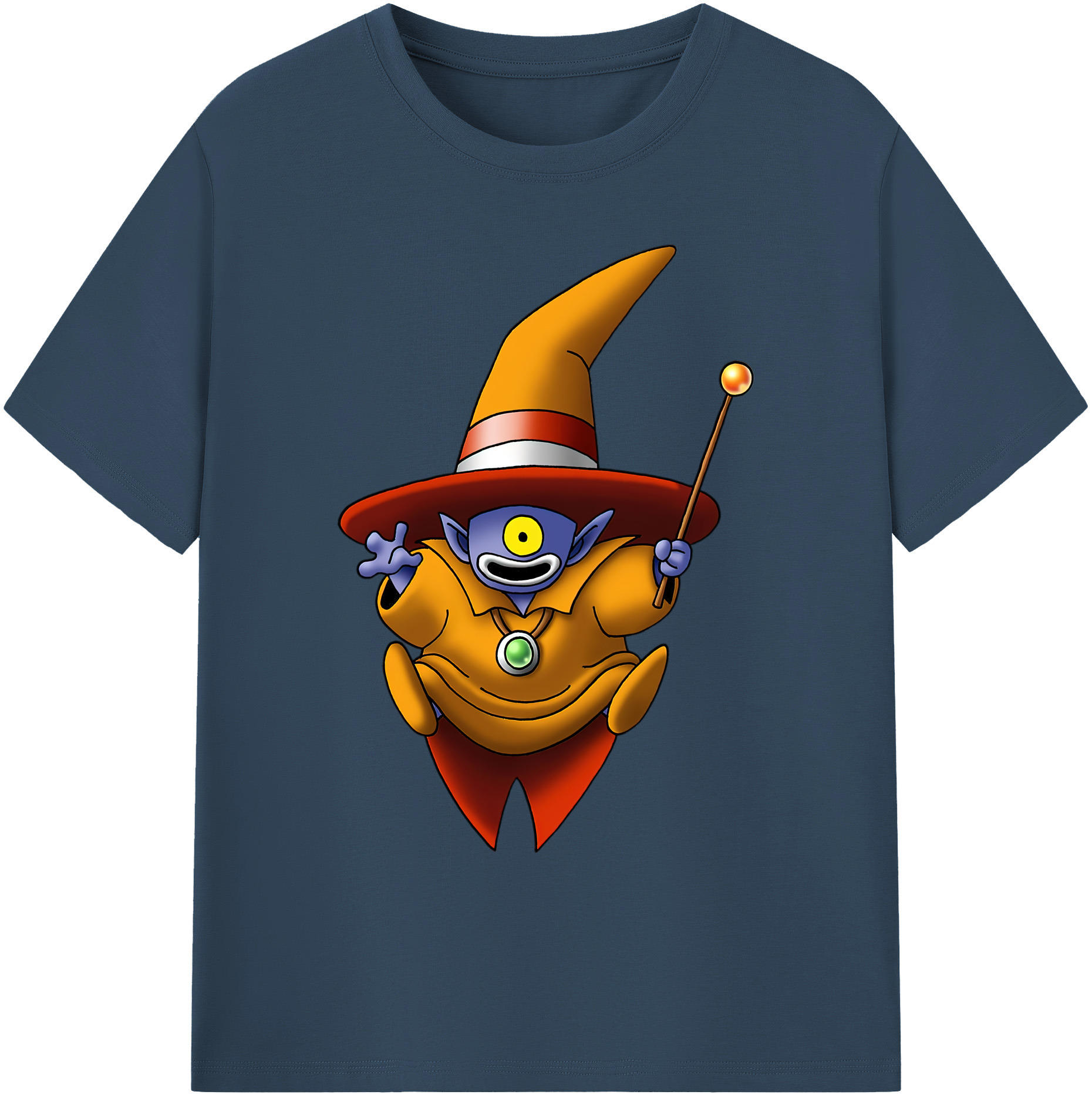 （画像用） ドラゴンクエスト Doragon Kuesuto Dragon Quest 綿100％ メンズ半袖Tシャツ｜肌触りやわらか＆通気性