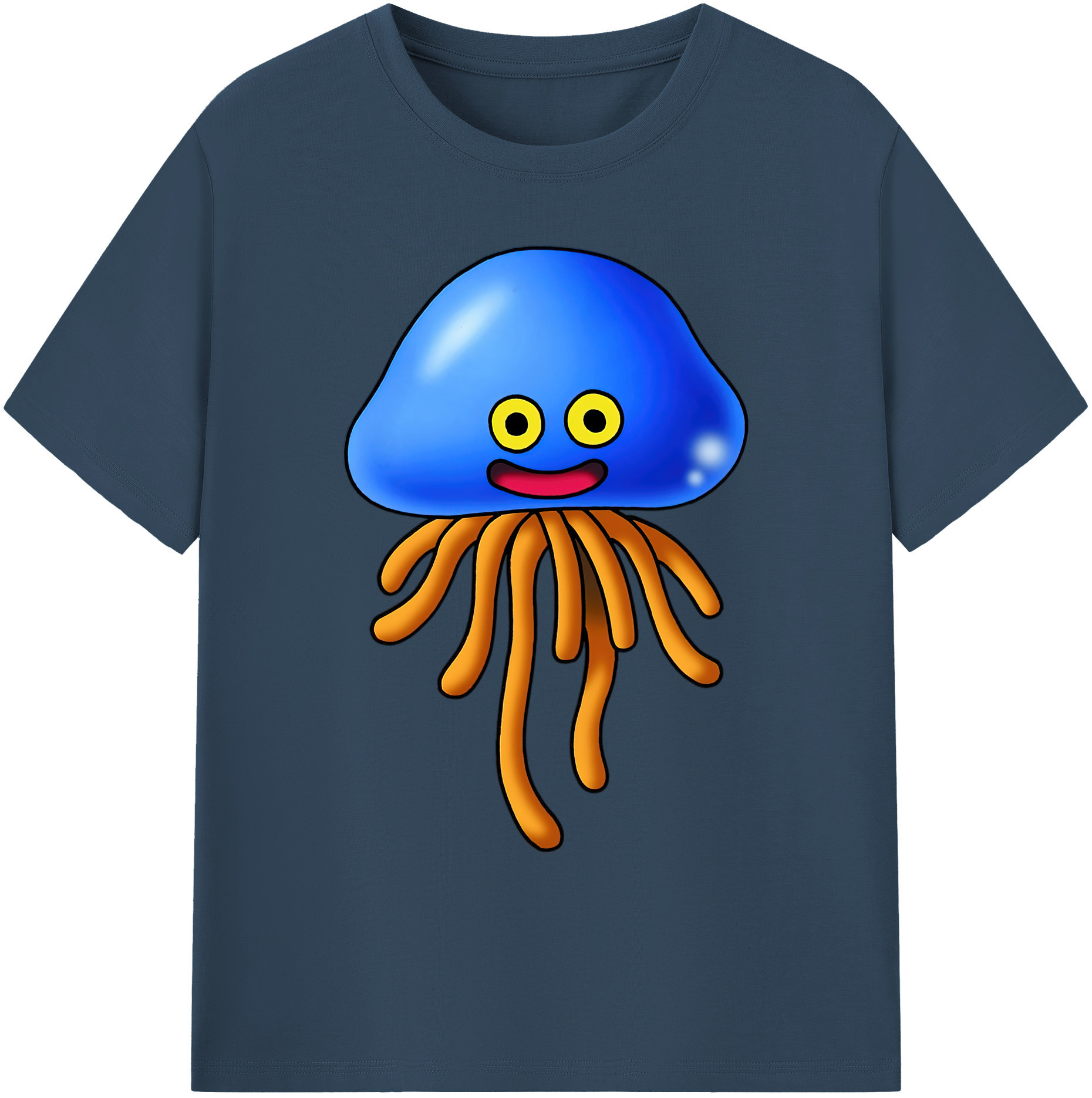 （画像用） ドラゴンクエスト Doragon Kuesuto Dragon Quest 綿100％ メンズ半袖Tシャツ｜肌触りやわらか＆通気性