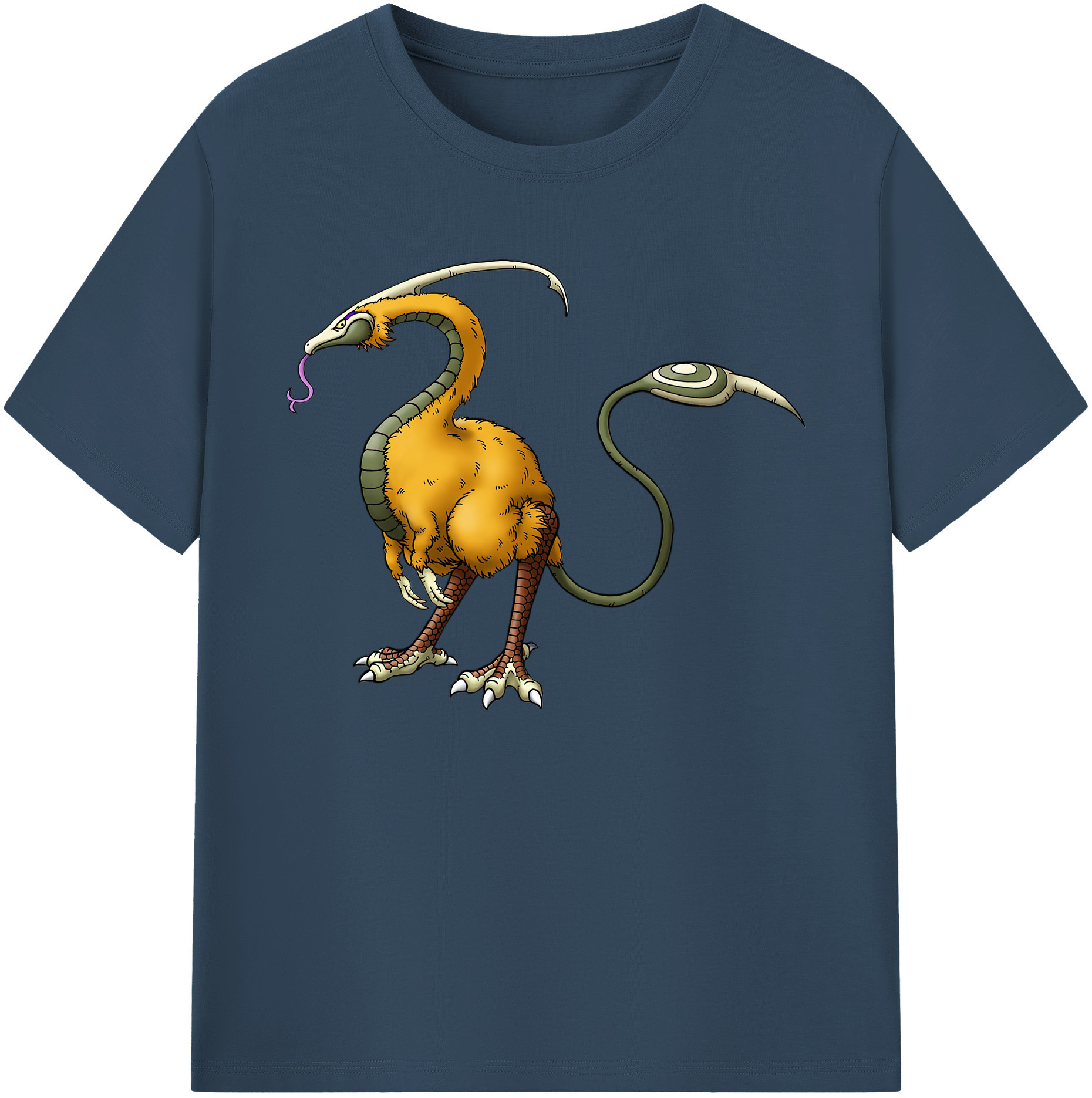 （画像用） ドラゴンクエスト Doragon Kuesuto Dragon Quest 綿100％ メンズ半袖Tシャツ｜肌触りやわらか＆通気性