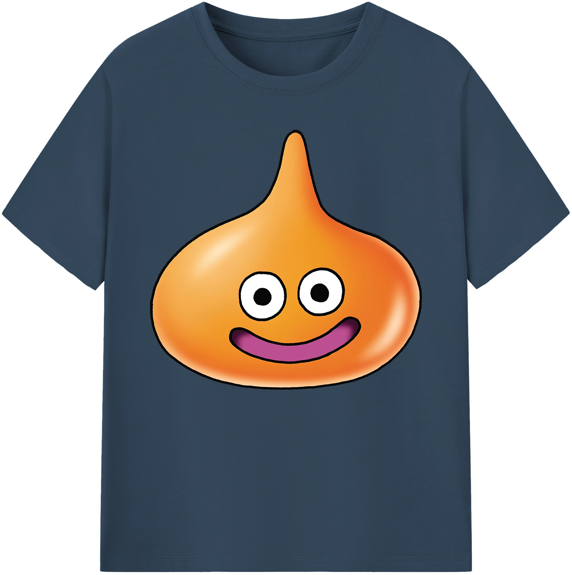 （画像用） ドラゴンクエスト Doragon Kuesuto Dragon Quest 綿100％ メンズ半袖Tシャツ｜肌触りやわらか＆通気性