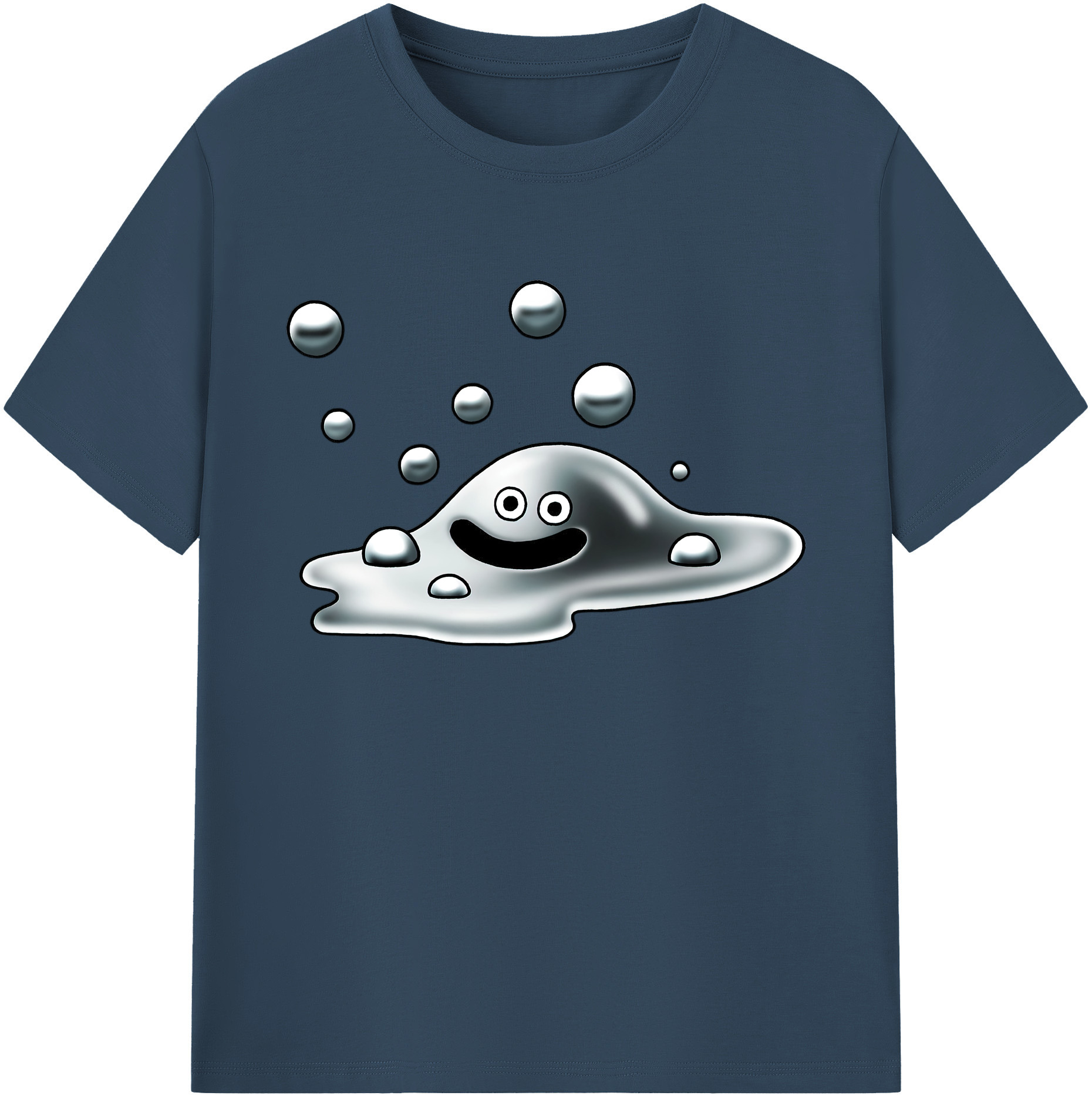 （画像用） ドラゴンクエスト Doragon Kuesuto Dragon Quest 綿100％ メンズ半袖Tシャツ｜肌触りやわらか＆通気性