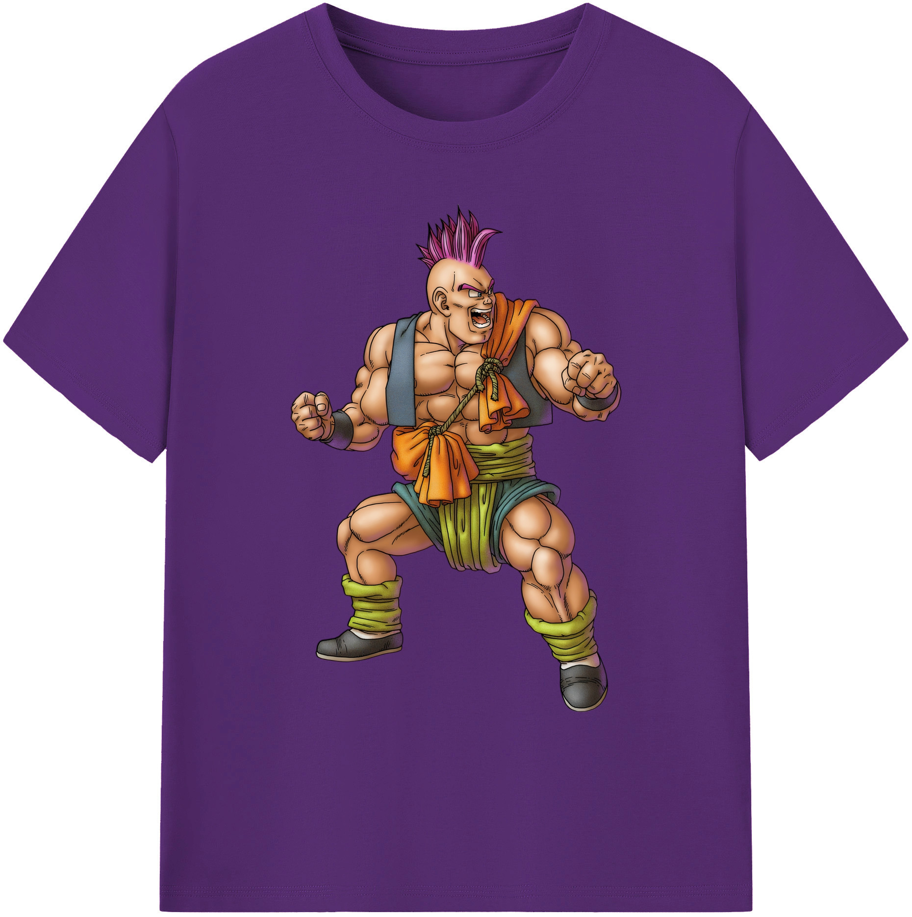 （画像用） ドラゴンクエスト Doragon Kuesuto Dragon Quest 綿100％ メンズ半袖Tシャツ｜肌触りやわらか＆通気性