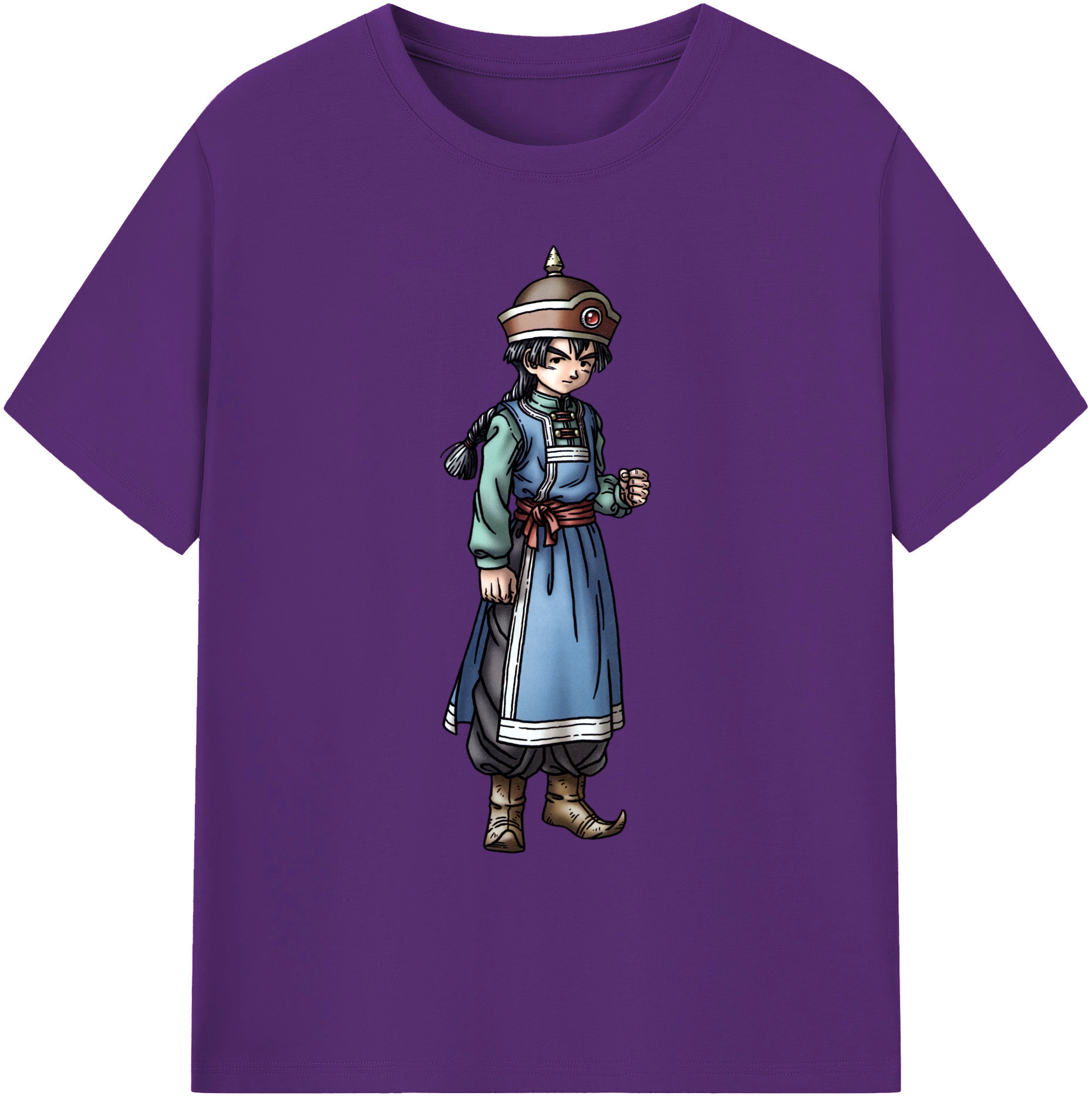 （画像用） ドラゴンクエスト Doragon Kuesuto Dragon Quest 綿100％ メンズ半袖Tシャツ｜肌触りやわらか＆通気性