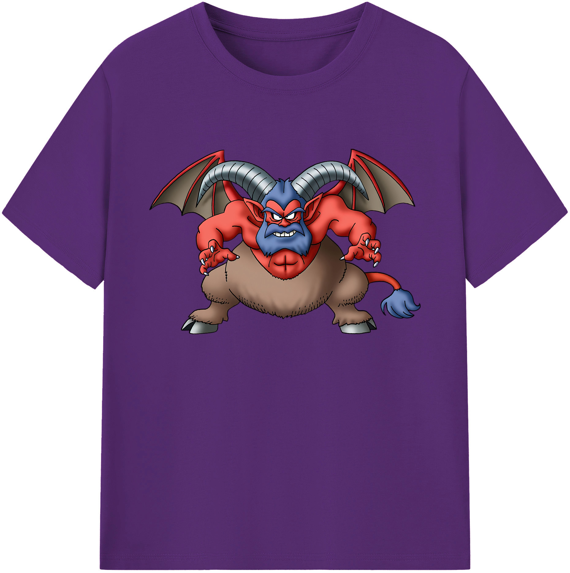 （画像用） ドラゴンクエスト Doragon Kuesuto Dragon Quest 綿100％ メンズ半袖Tシャツ｜肌触りやわらか＆通気性