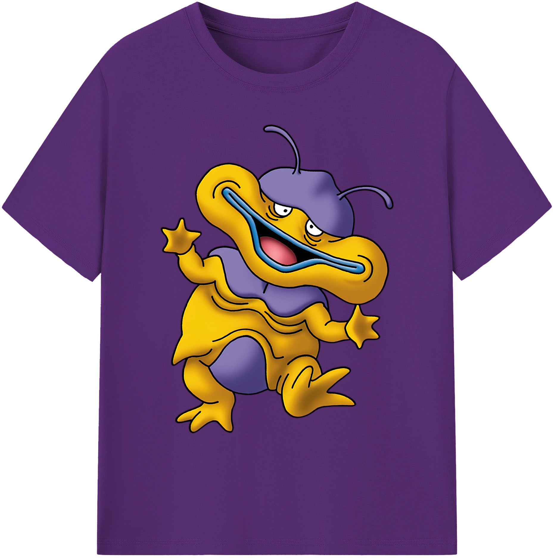（画像用） ドラゴンクエスト Doragon Kuesuto Dragon Quest 綿100％ メンズ半袖Tシャツ｜肌触りやわらか＆通気性