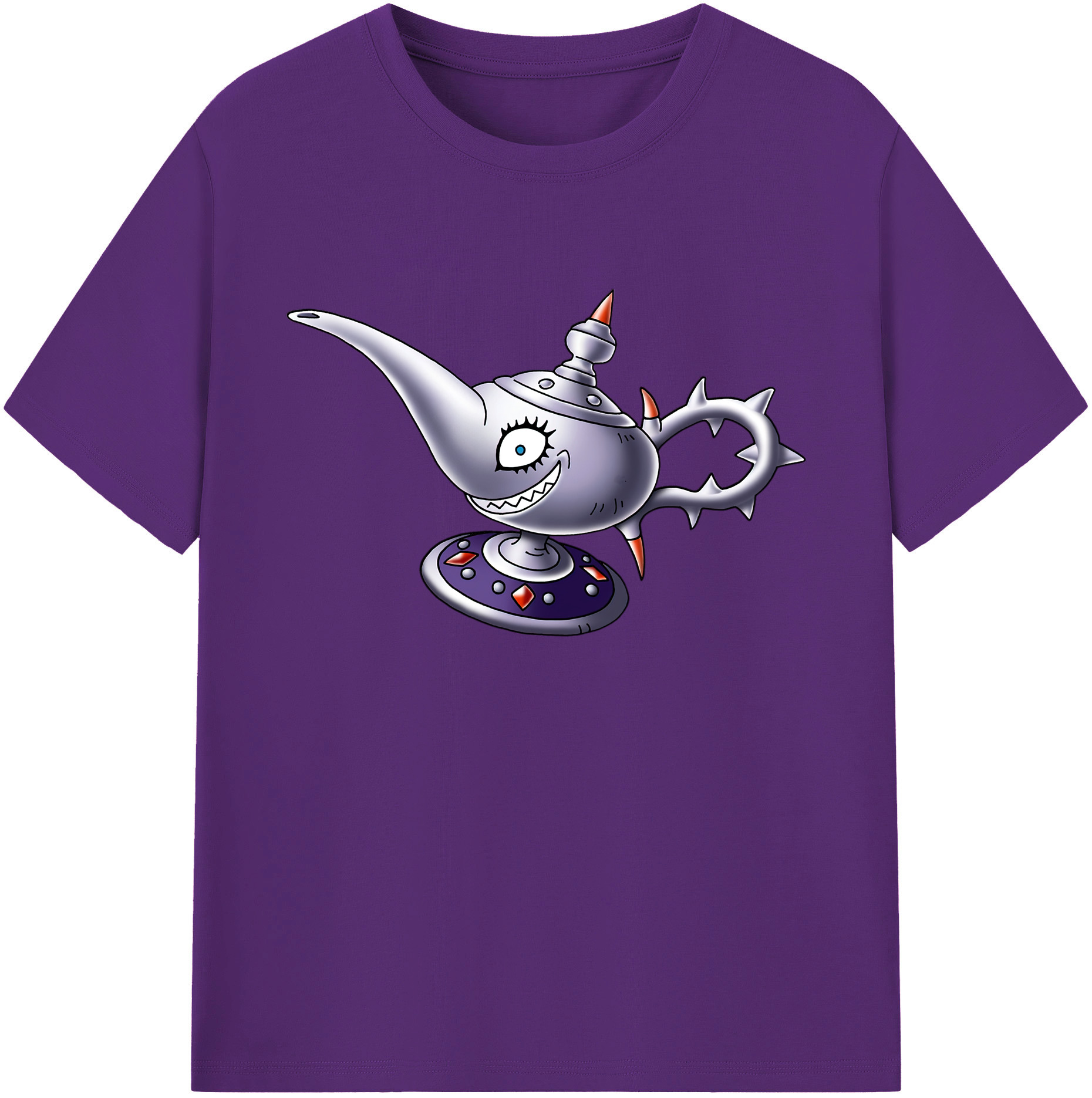 （画像用） ドラゴンクエスト Doragon Kuesuto Dragon Quest 綿100％ メンズ半袖Tシャツ｜肌触りやわらか＆通気性