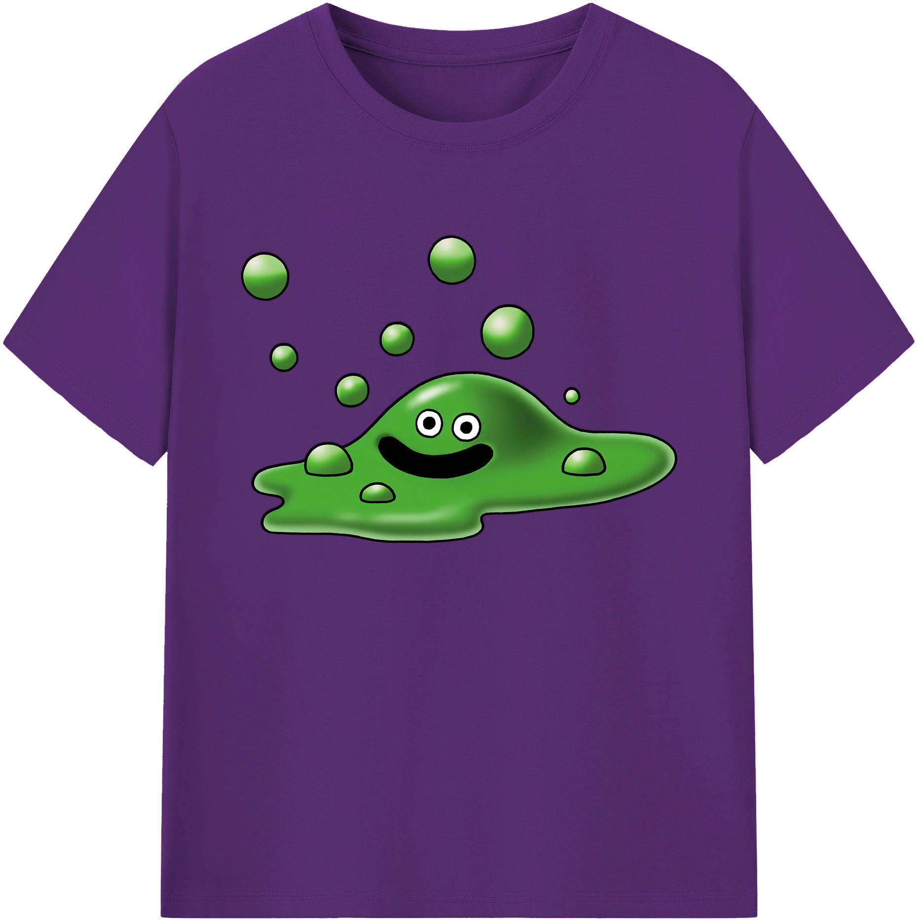 （画像用） ドラゴンクエスト Doragon Kuesuto Dragon Quest 綿100％ メンズ半袖Tシャツ｜肌触りやわらか＆通気性