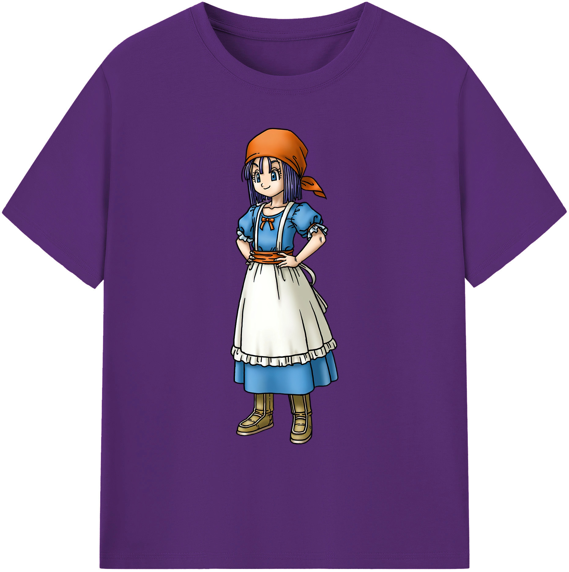 （画像用） ドラゴンクエスト Doragon Kuesuto Dragon Quest 綿100％ メンズ半袖Tシャツ｜肌触りやわらか＆通気性