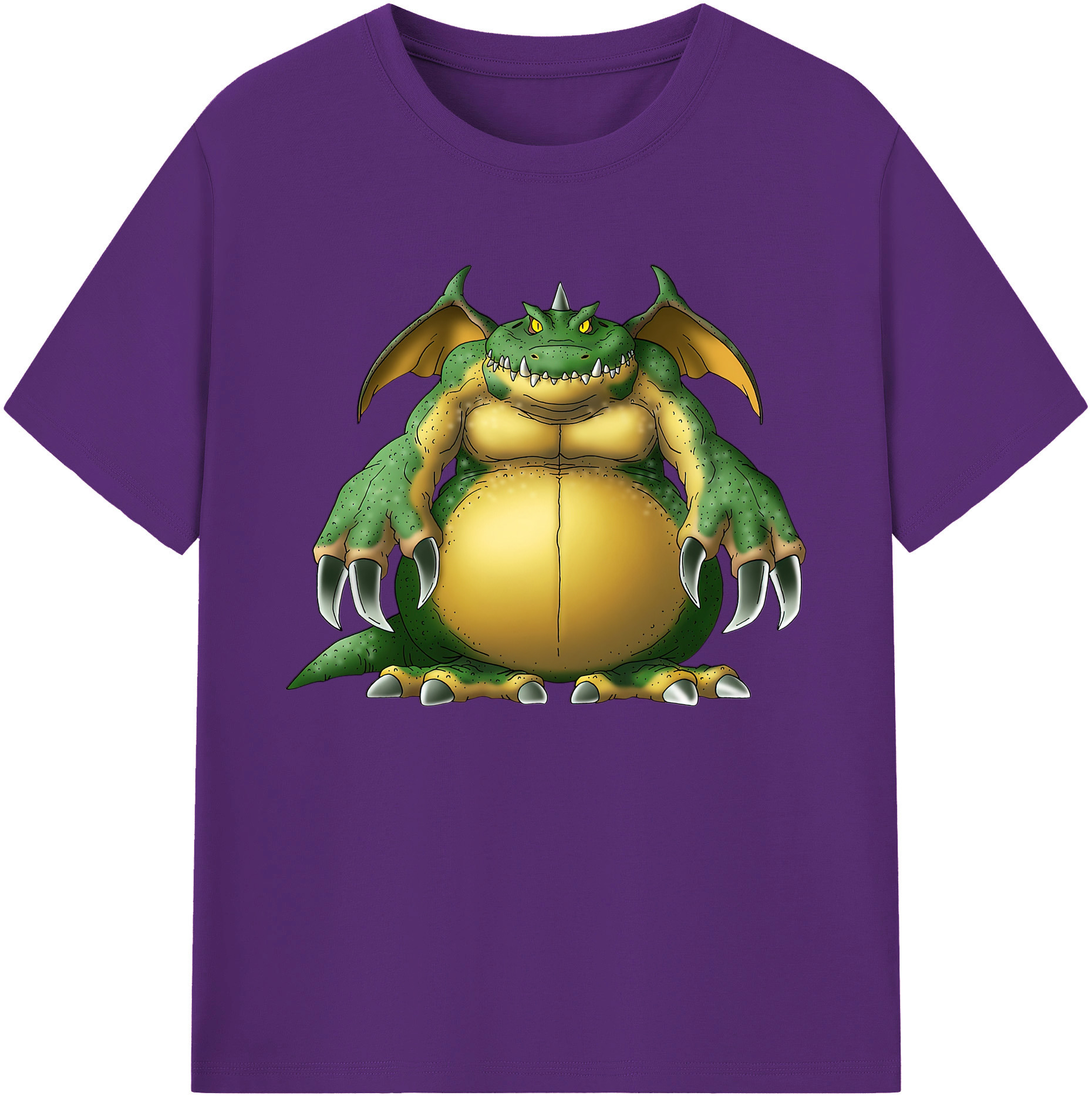 （画像用） ドラゴンクエスト Doragon Kuesuto Dragon Quest 綿100％ メンズ半袖Tシャツ｜肌触りやわらか＆通気性