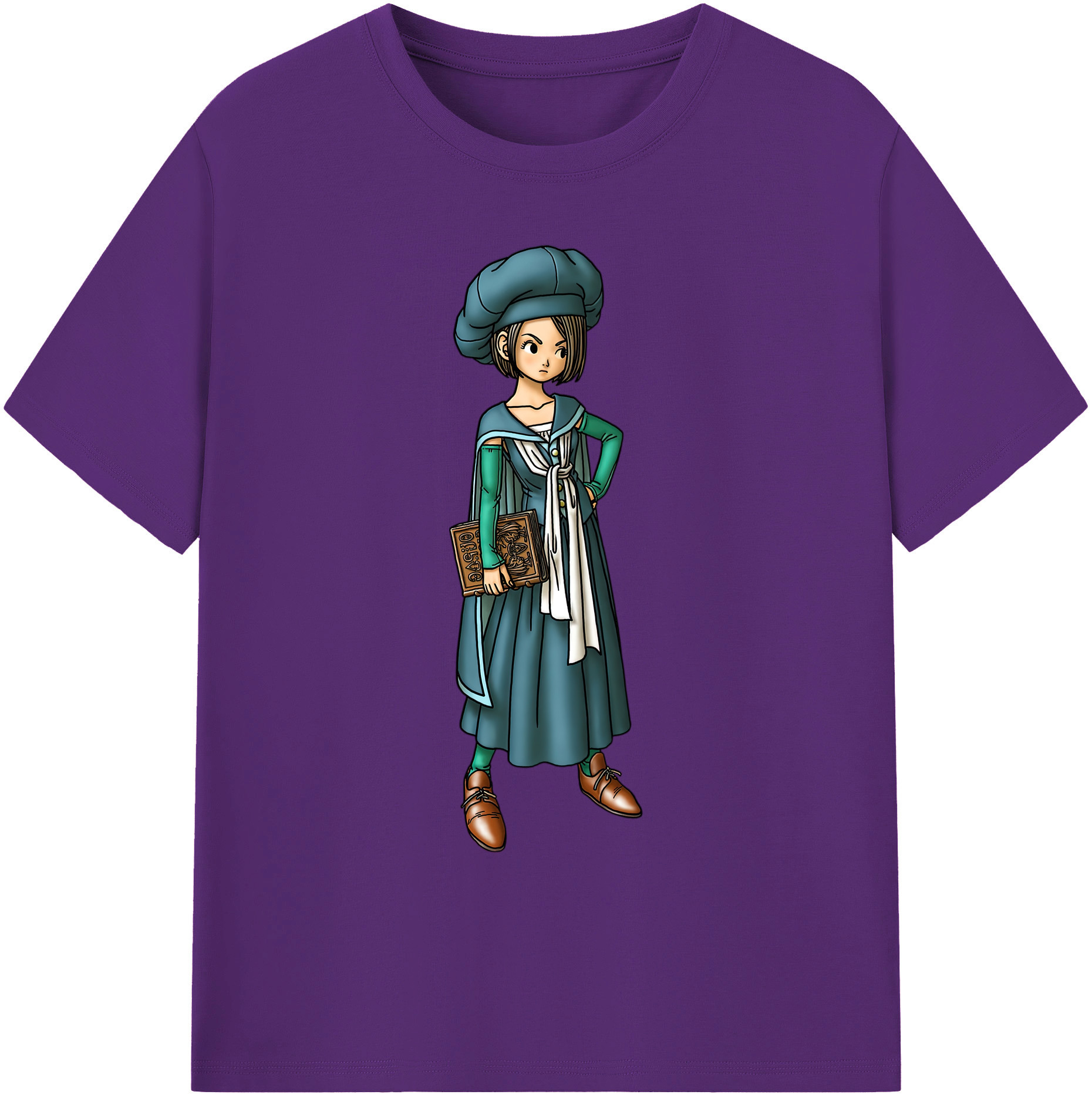 （画像用） ドラゴンクエスト Doragon Kuesuto Dragon Quest 綿100％ メンズ半袖Tシャツ｜肌触りやわらか＆通気性