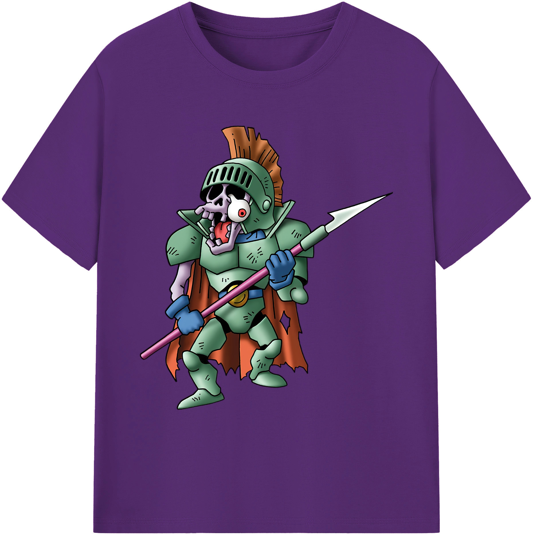 （画像用） ドラゴンクエスト Doragon Kuesuto Dragon Quest 綿100％ メンズ半袖Tシャツ｜肌触りやわらか＆通気性