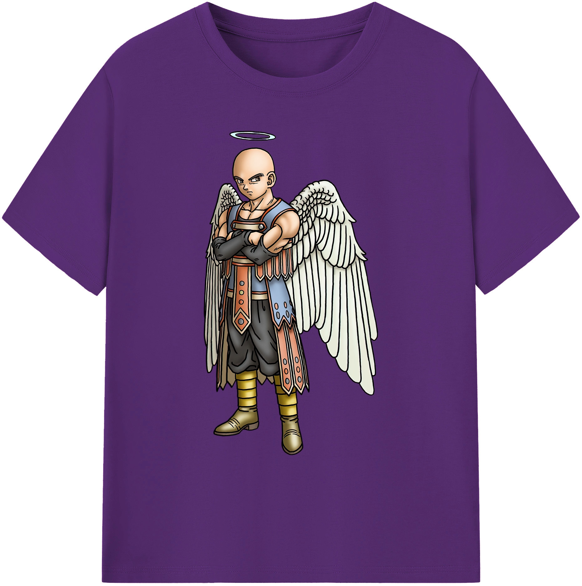 （画像用） ドラゴンクエスト Doragon Kuesuto Dragon Quest 綿100％ メンズ半袖Tシャツ｜肌触りやわらか＆通気性