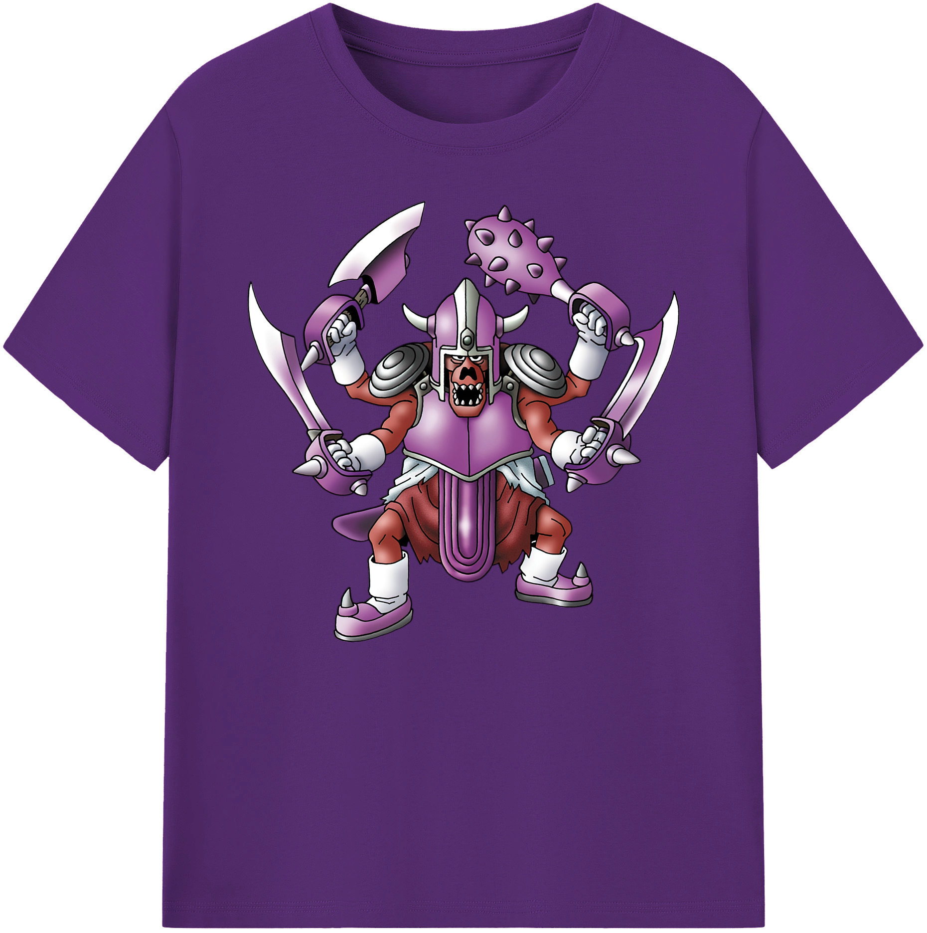 （画像用） ドラゴンクエスト Doragon Kuesuto Dragon Quest 綿100％ メンズ半袖Tシャツ｜肌触りやわらか＆通気性