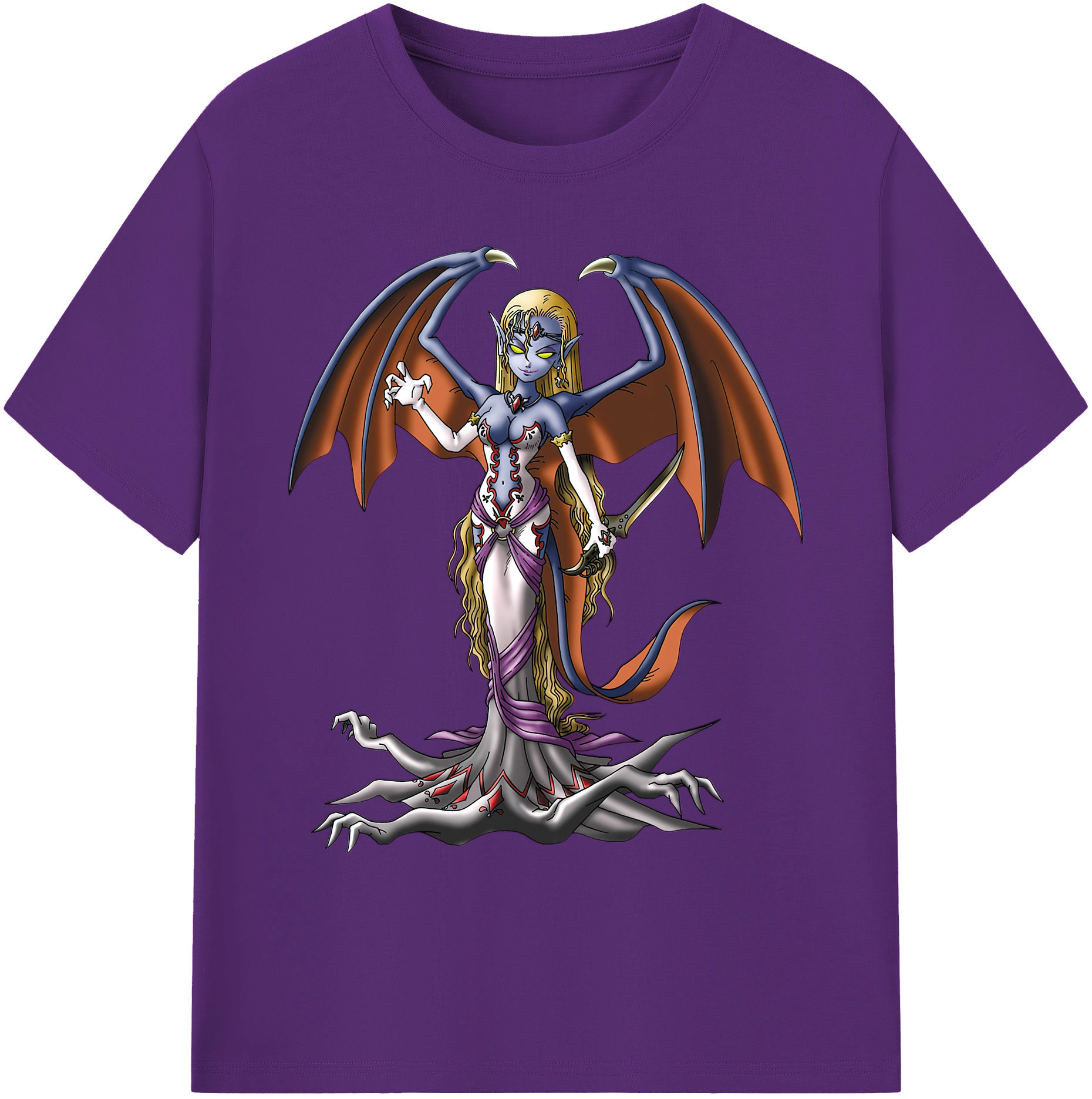 （画像用） ドラゴンクエスト Doragon Kuesuto Dragon Quest 綿100％ メンズ半袖Tシャツ｜肌触りやわらか＆通気性