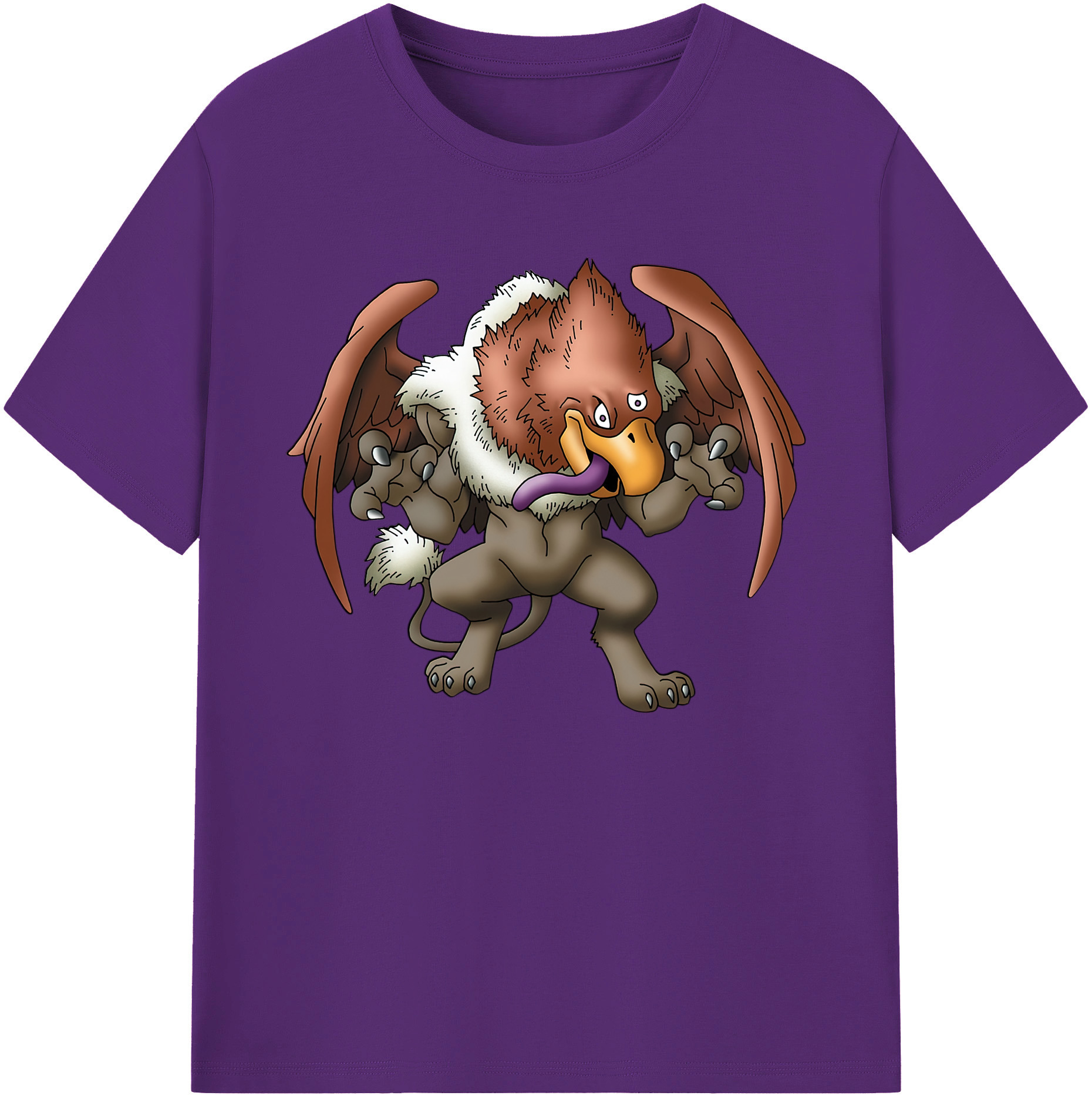 （画像用） ドラゴンクエスト Doragon Kuesuto Dragon Quest 綿100％ メンズ半袖Tシャツ｜肌触りやわらか＆通気性