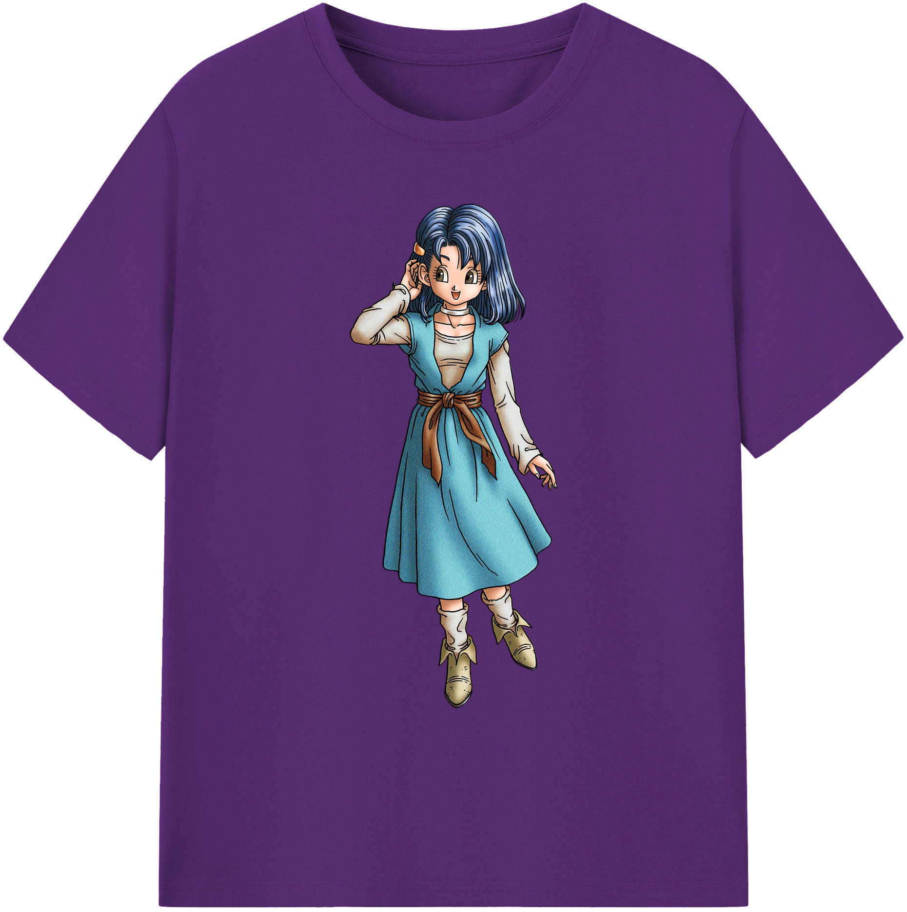 （画像用） ドラゴンクエスト Doragon Kuesuto Dragon Quest 綿100％ メンズ半袖Tシャツ｜肌触りやわらか＆通気性