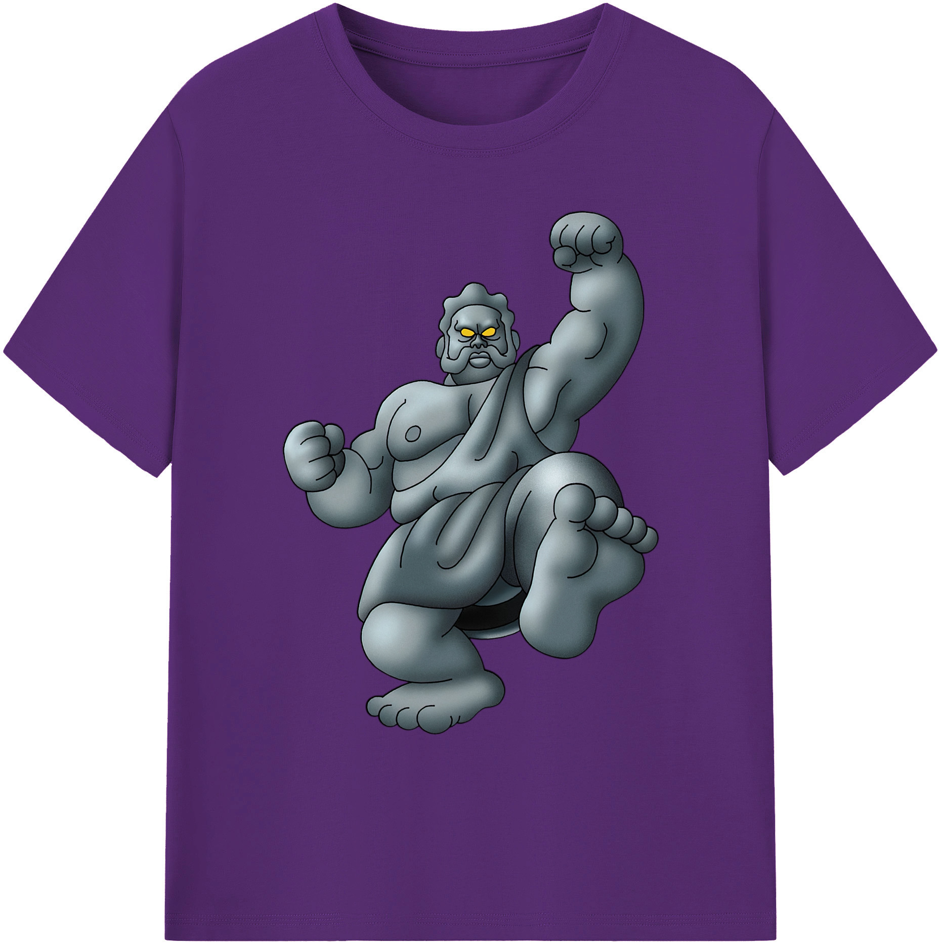 （画像用） ドラゴンクエスト Doragon Kuesuto Dragon Quest 綿100％ メンズ半袖Tシャツ｜肌触りやわらか＆通気性