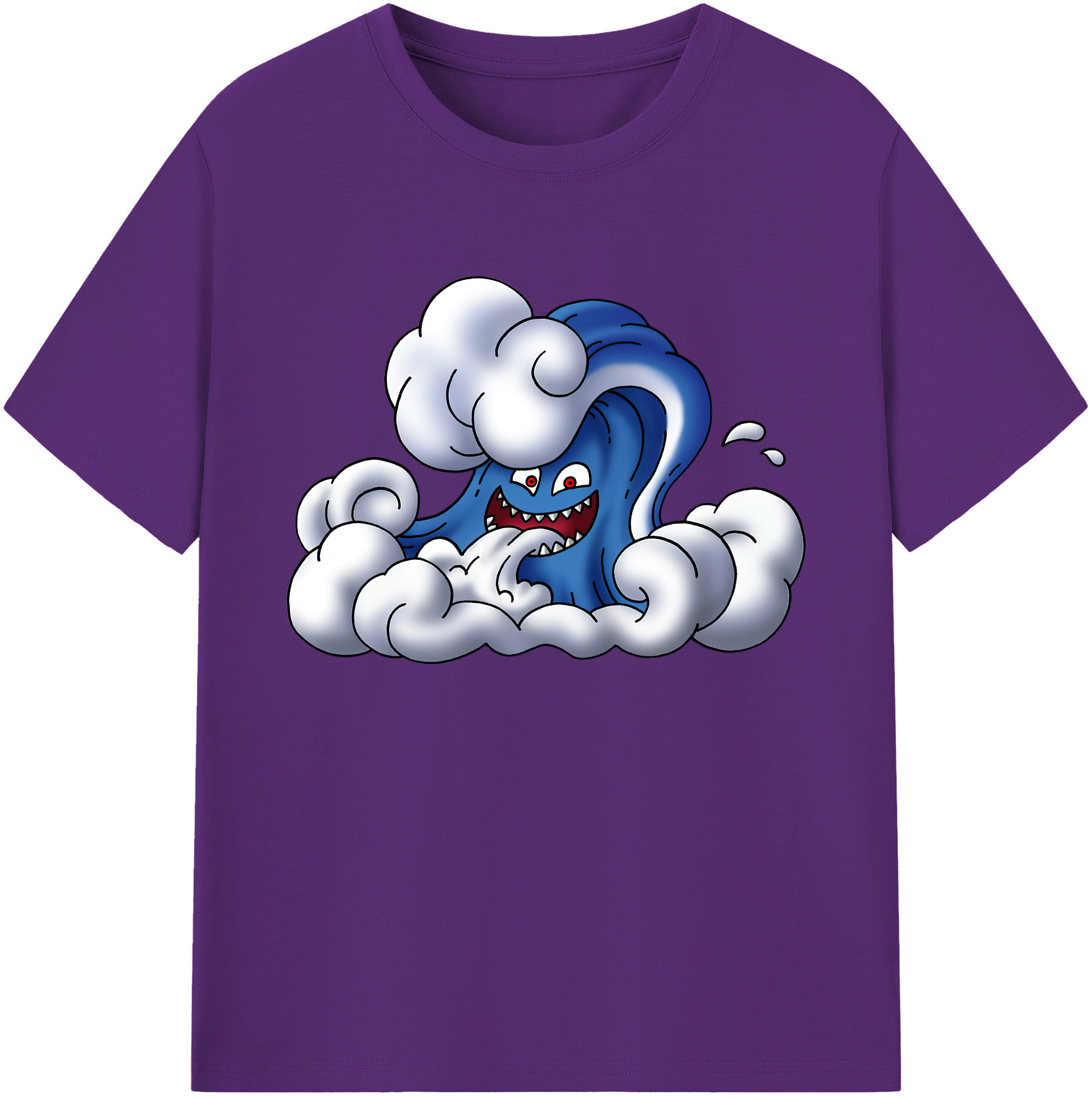 （画像用） ドラゴンクエスト Doragon Kuesuto Dragon Quest 綿100％ メンズ半袖Tシャツ｜肌触りやわらか＆通気性