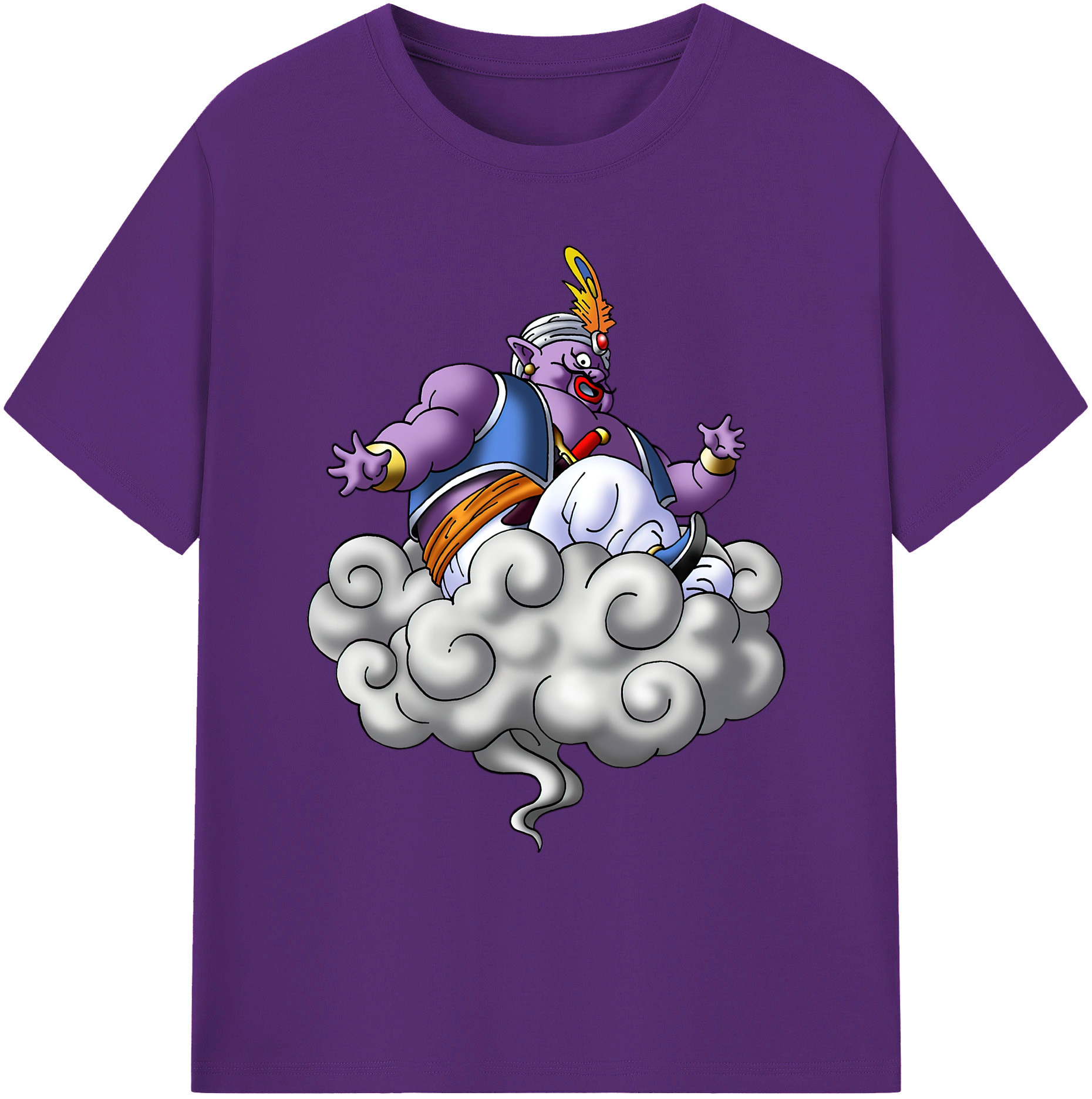 （画像用） ドラゴンクエスト Doragon Kuesuto Dragon Quest 綿100％ メンズ半袖Tシャツ｜肌触りやわらか＆通気性