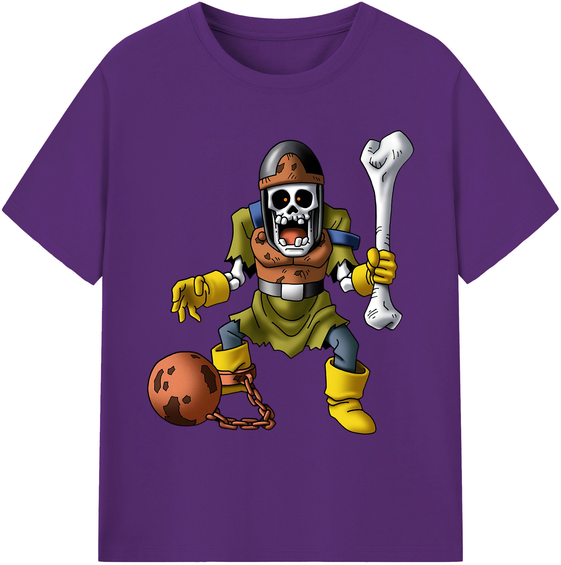 （画像用） ドラゴンクエスト Doragon Kuesuto Dragon Quest 綿100％ メンズ半袖Tシャツ｜肌触りやわらか＆通気性