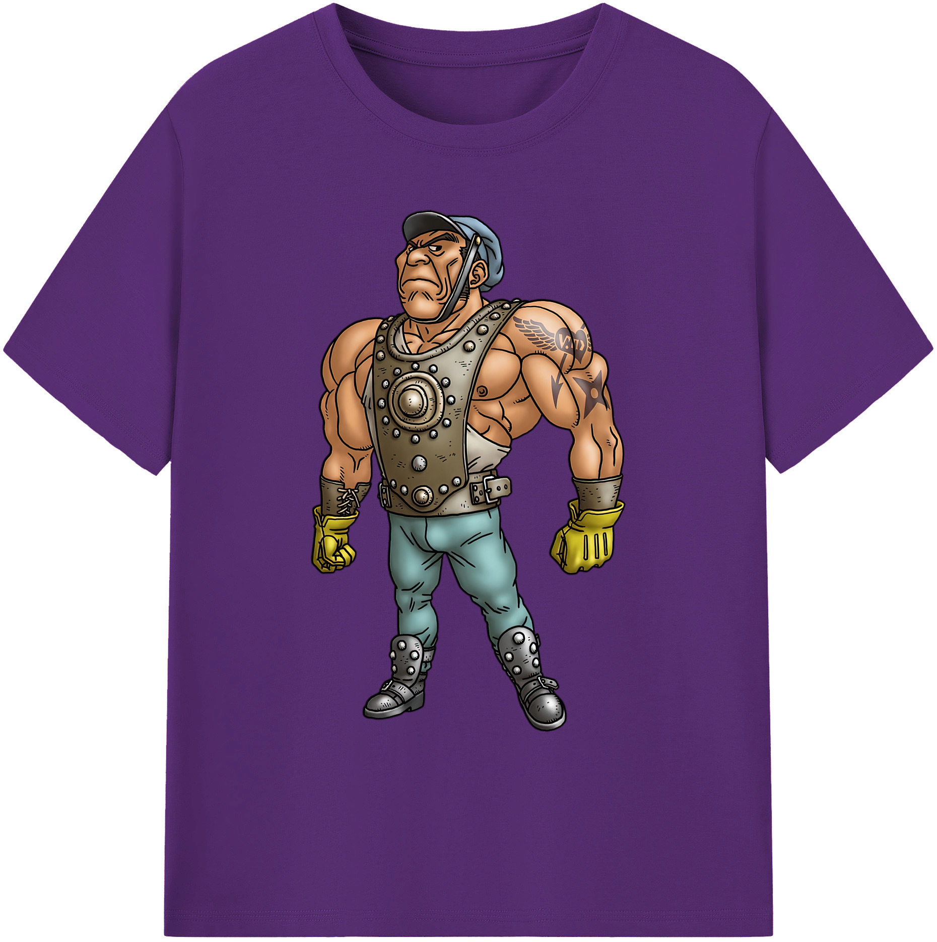 （画像用） ドラゴンクエスト Doragon Kuesuto Dragon Quest 綿100％ メンズ半袖Tシャツ｜肌触りやわらか＆通気性