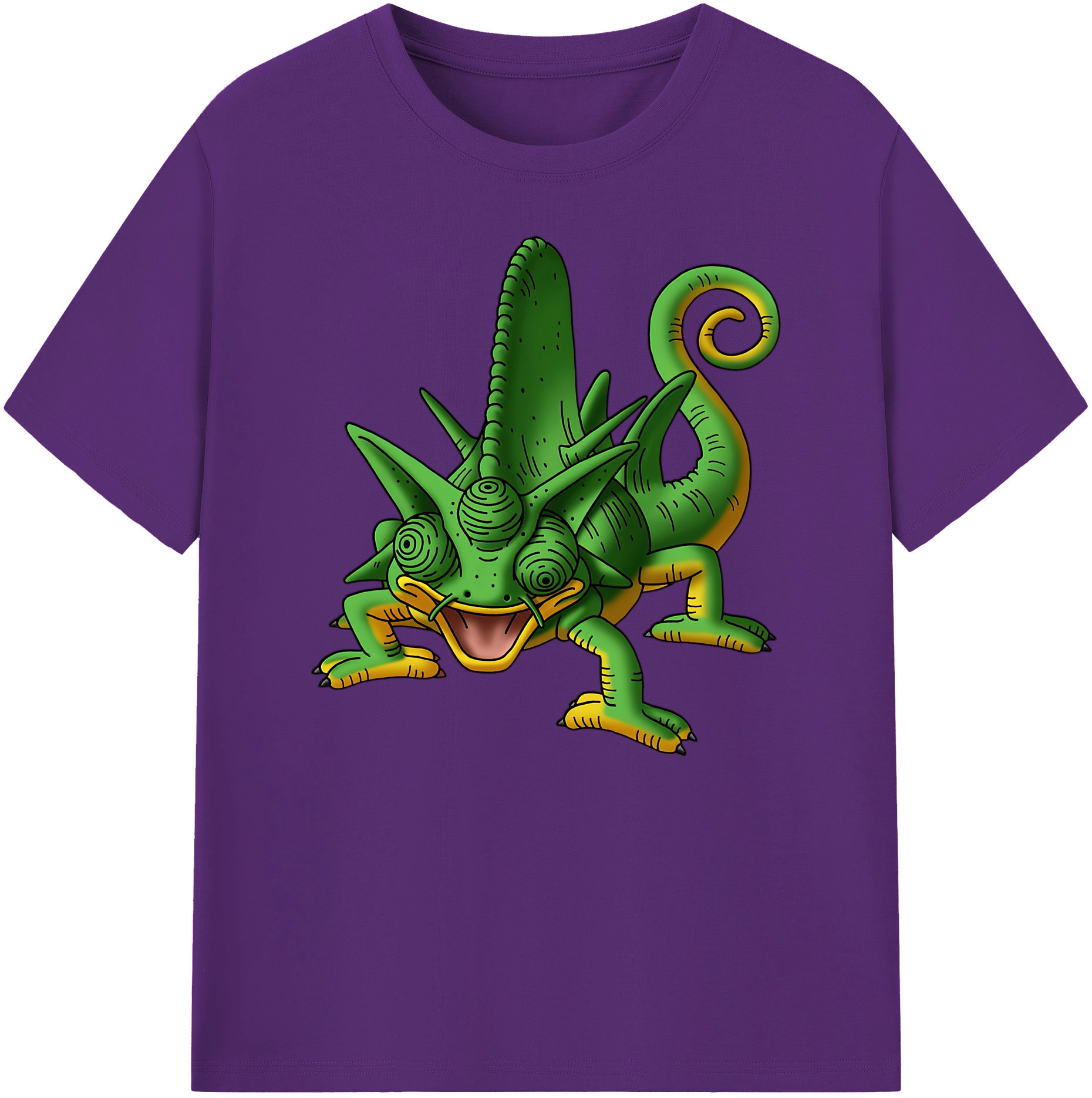 （画像用） ドラゴンクエスト Doragon Kuesuto Dragon Quest 綿100％ メンズ半袖Tシャツ｜肌触りやわらか＆通気性