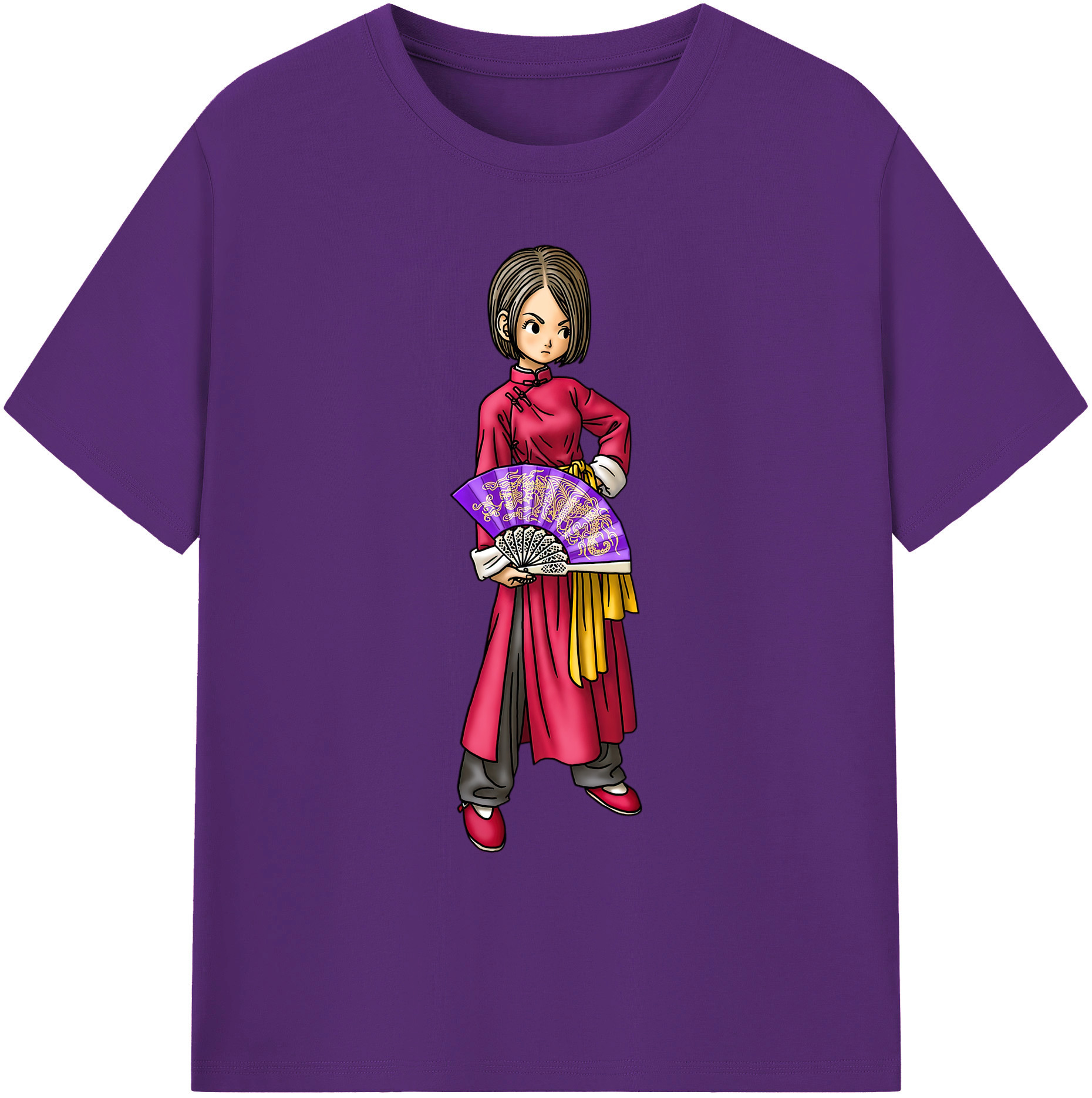 （画像用） ドラゴンクエスト Doragon Kuesuto Dragon Quest 綿100％ メンズ半袖Tシャツ｜肌触りやわらか＆通気性