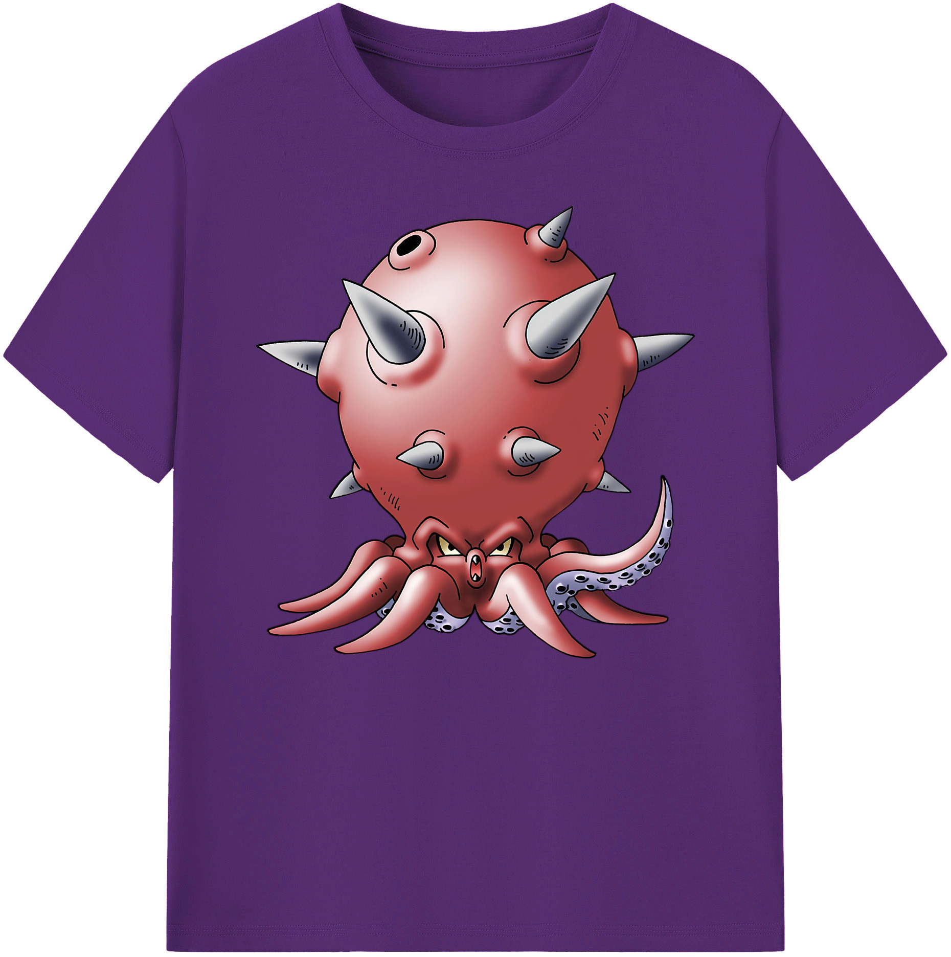 （画像用） ドラゴンクエスト Doragon Kuesuto Dragon Quest 綿100％ メンズ半袖Tシャツ｜肌触りやわらか＆通気性