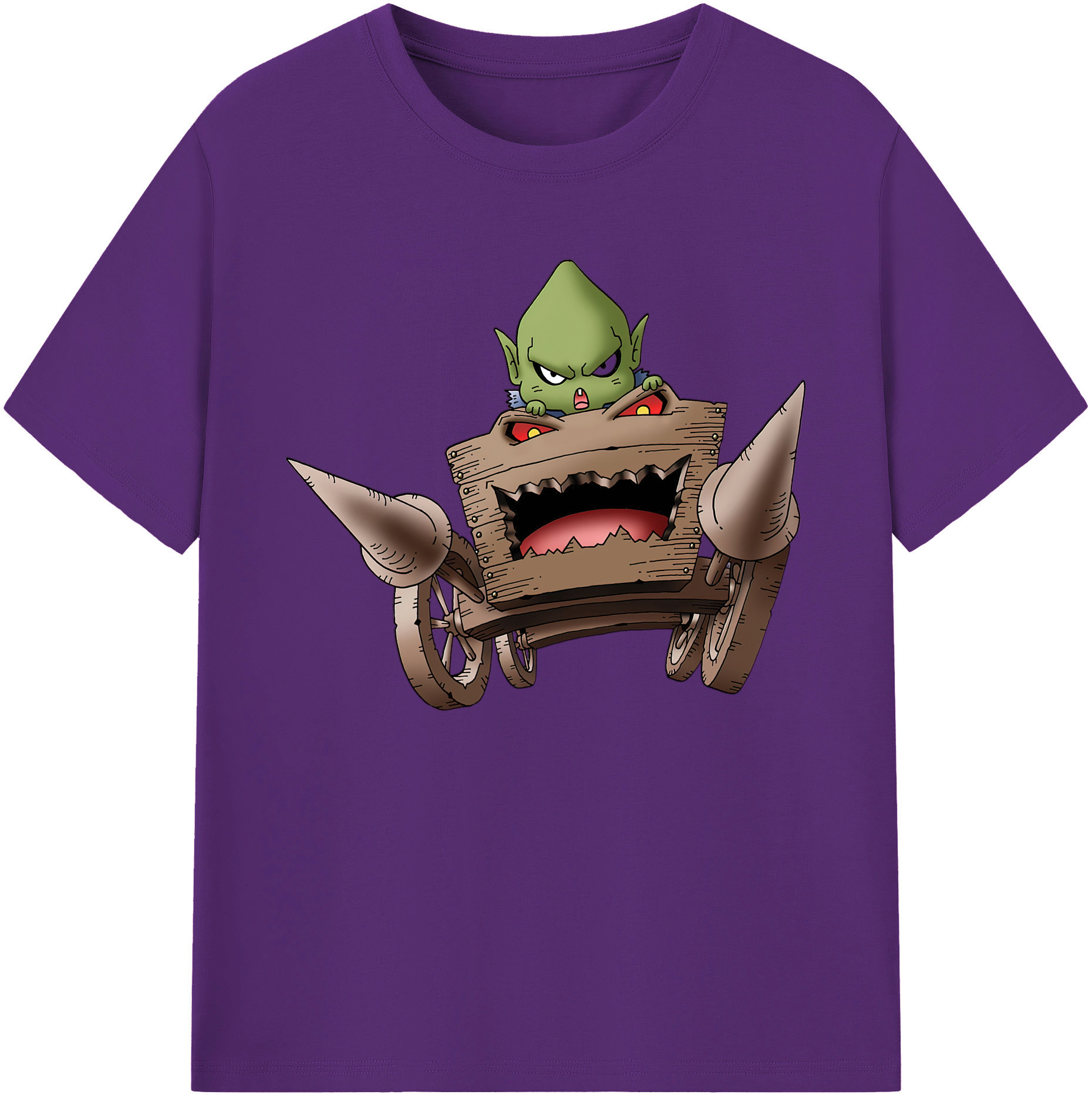（画像用） ドラゴンクエスト Doragon Kuesuto Dragon Quest 綿100％ メンズ半袖Tシャツ｜肌触りやわらか＆通気性