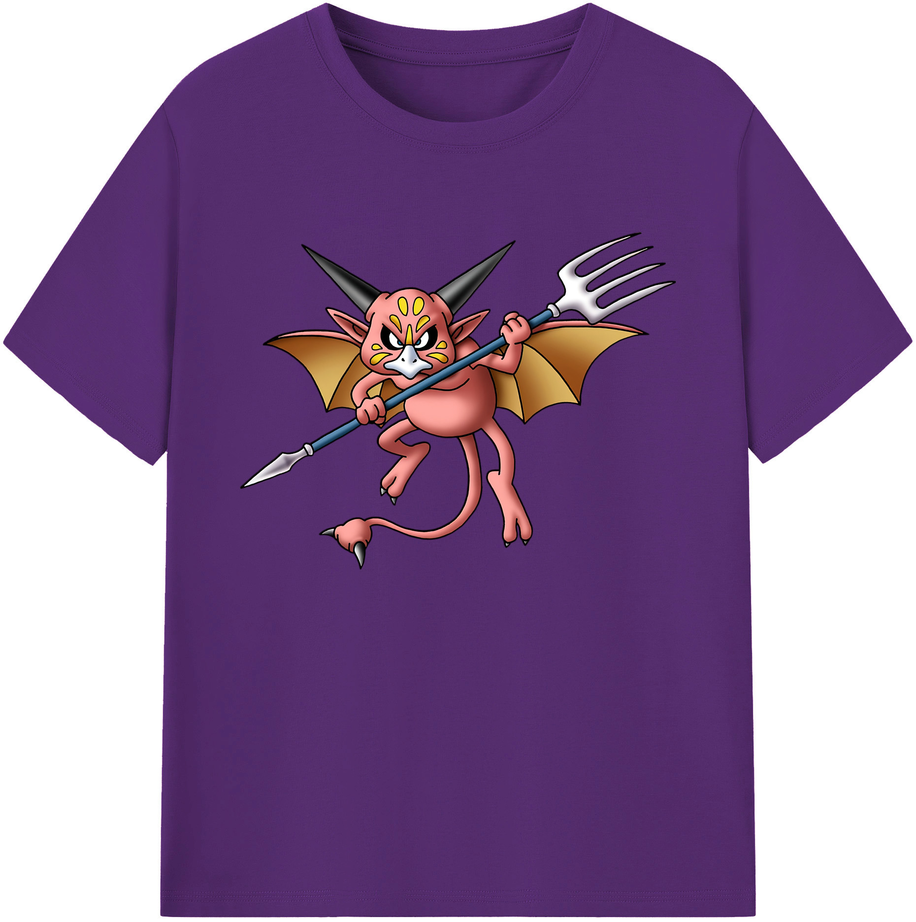 （画像用） ドラゴンクエスト Doragon Kuesuto Dragon Quest 綿100％ メンズ半袖Tシャツ｜肌触りやわらか＆通気性