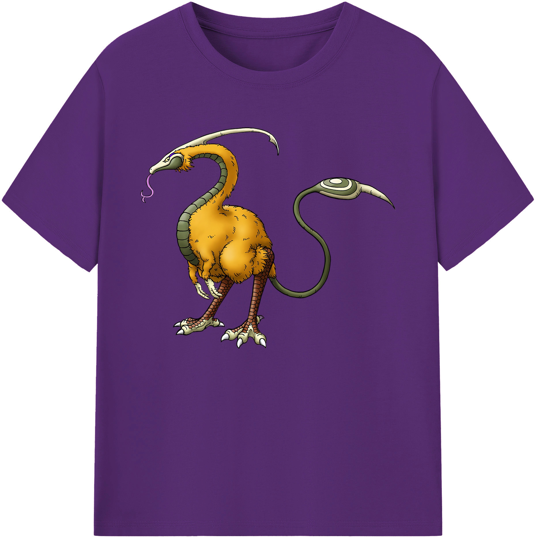 （画像用） ドラゴンクエスト Doragon Kuesuto Dragon Quest 綿100％ メンズ半袖Tシャツ｜肌触りやわらか＆通気性