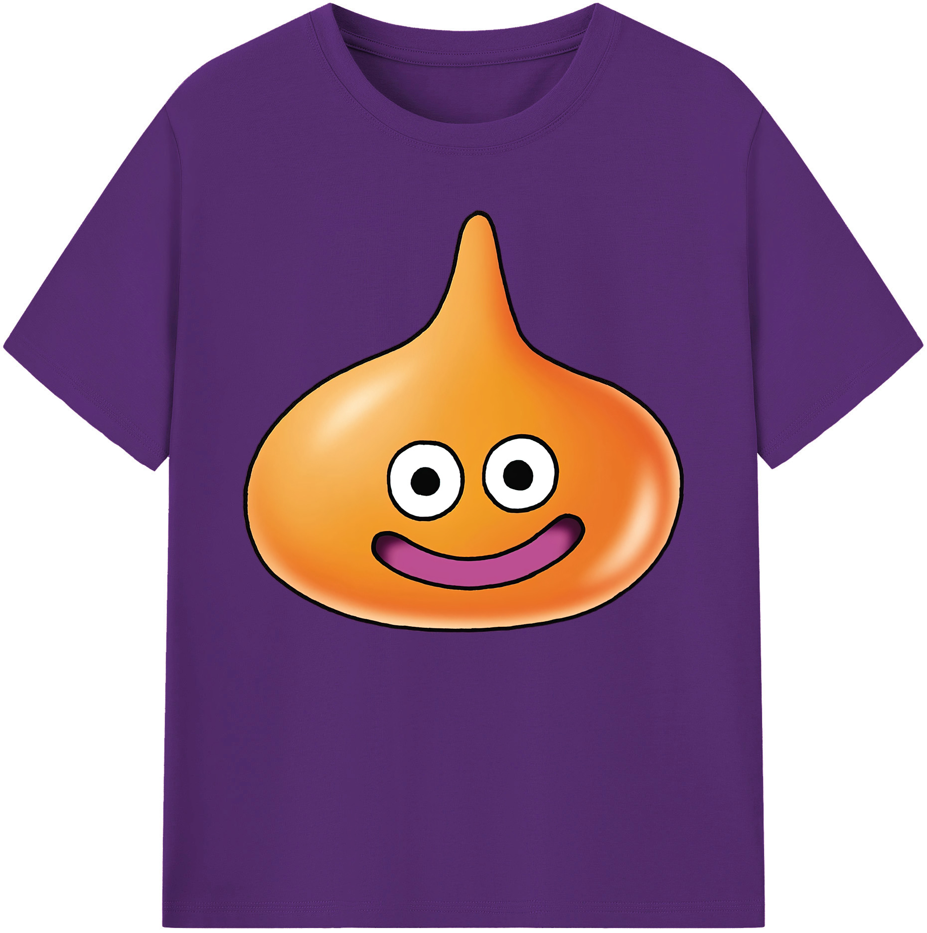 （画像用） ドラゴンクエスト Doragon Kuesuto Dragon Quest 綿100％ メンズ半袖Tシャツ｜肌触りやわらか＆通気性