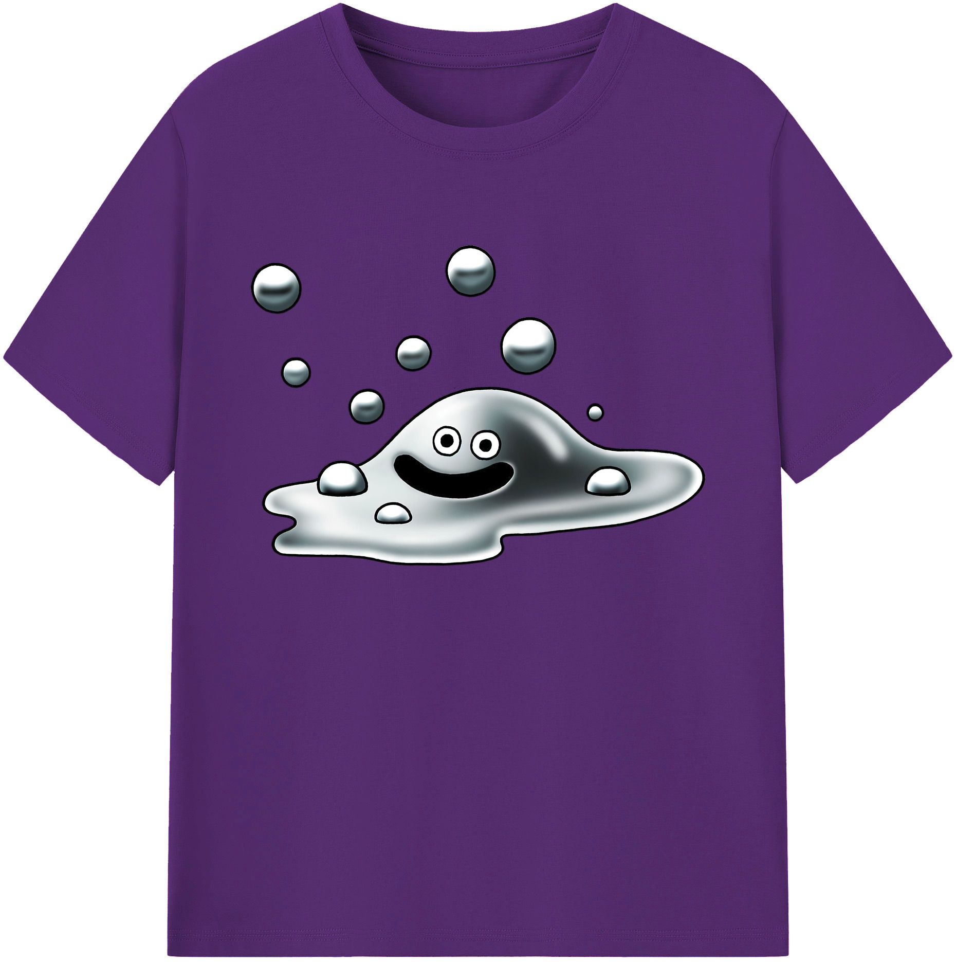 （画像用） ドラゴンクエスト Doragon Kuesuto Dragon Quest 綿100％ メンズ半袖Tシャツ｜肌触りやわらか＆通気性