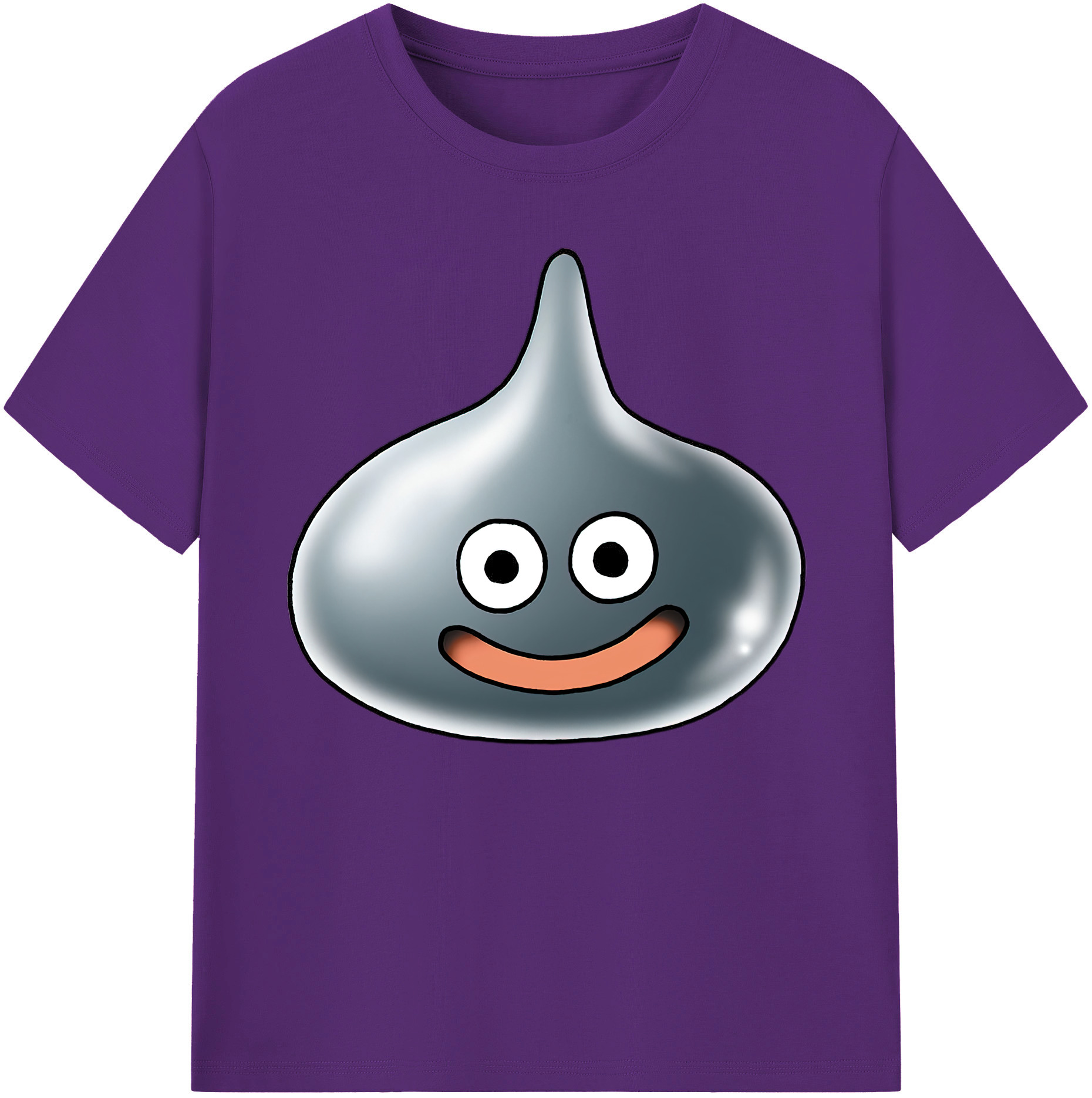 （画像用） ドラゴンクエスト Doragon Kuesuto Dragon Quest 綿100％ メンズ半袖Tシャツ｜肌触りやわらか＆通気性