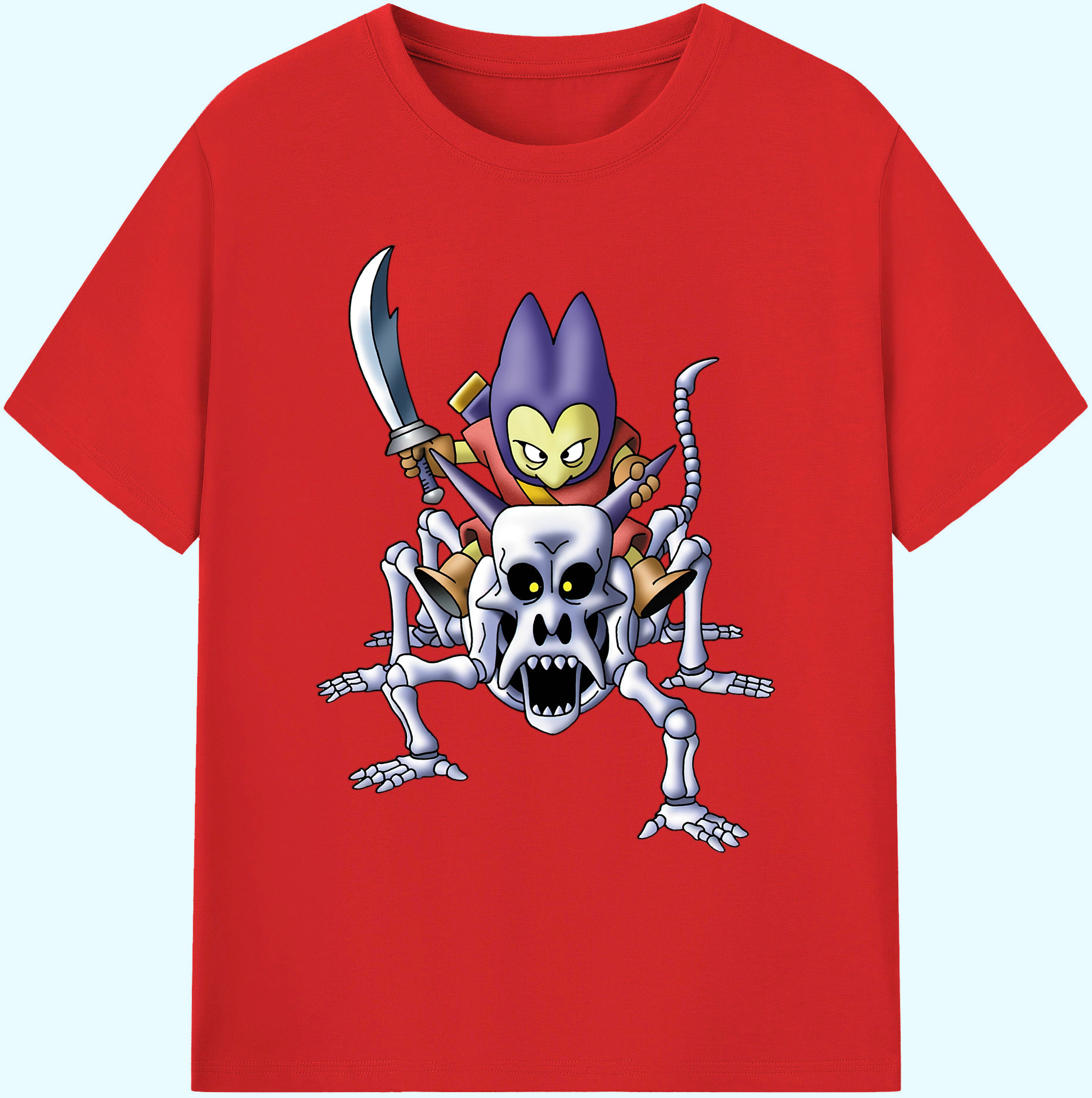 （画像用） ドラゴンクエスト Doragon Kuesuto Dragon Quest 綿100％ メンズ半袖Tシャツ｜肌触りやわらか＆通気性
