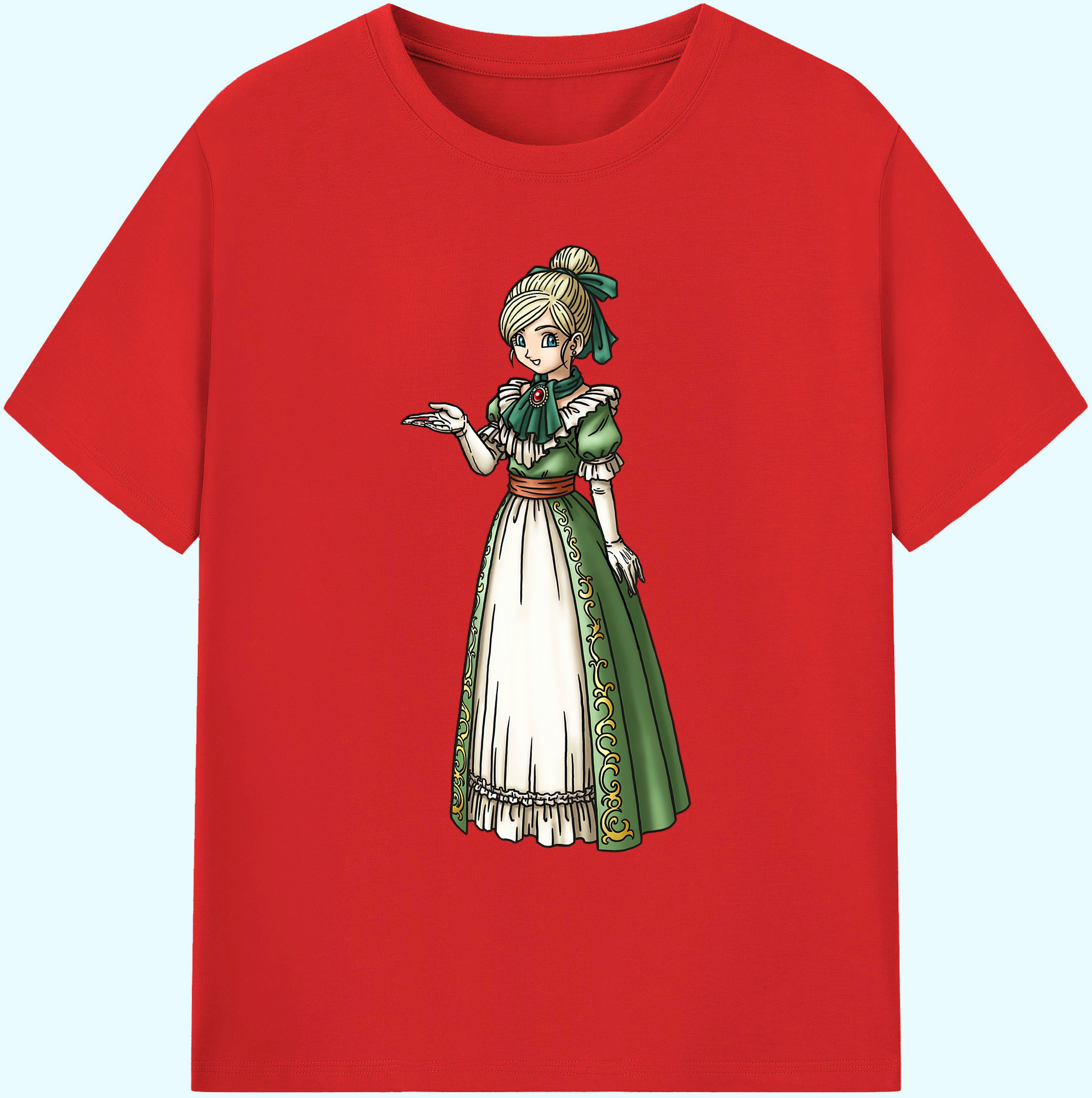 （画像用） ドラゴンクエスト Doragon Kuesuto Dragon Quest 綿100％ メンズ半袖Tシャツ｜肌触りやわらか＆通気性