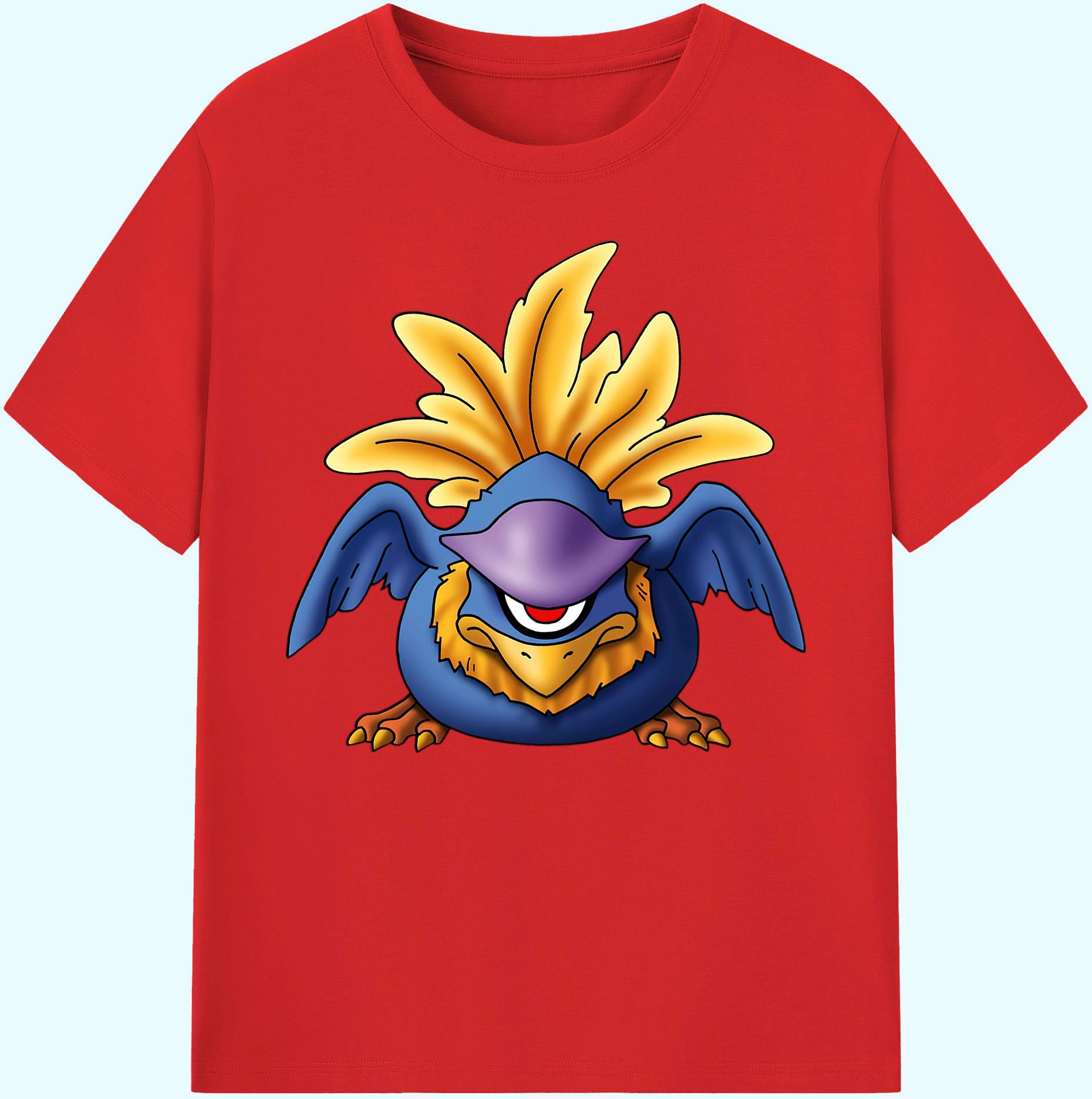 （画像用） ドラゴンクエスト Doragon Kuesuto Dragon Quest 綿100％ メンズ半袖Tシャツ｜肌触りやわらか＆通気性