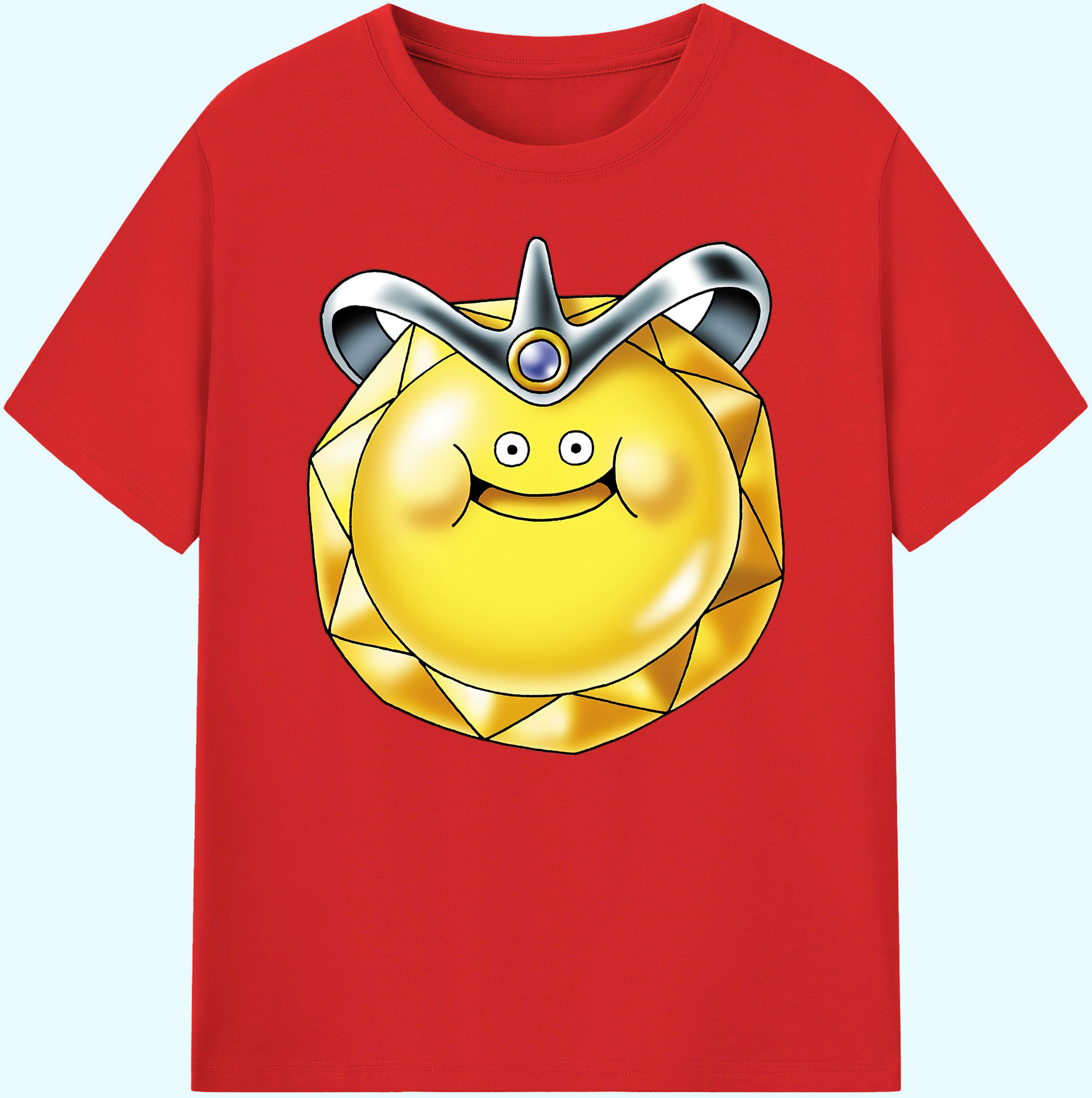 （画像用） ドラゴンクエスト Doragon Kuesuto Dragon Quest 綿100％ メンズ半袖Tシャツ｜肌触りやわらか＆通気性