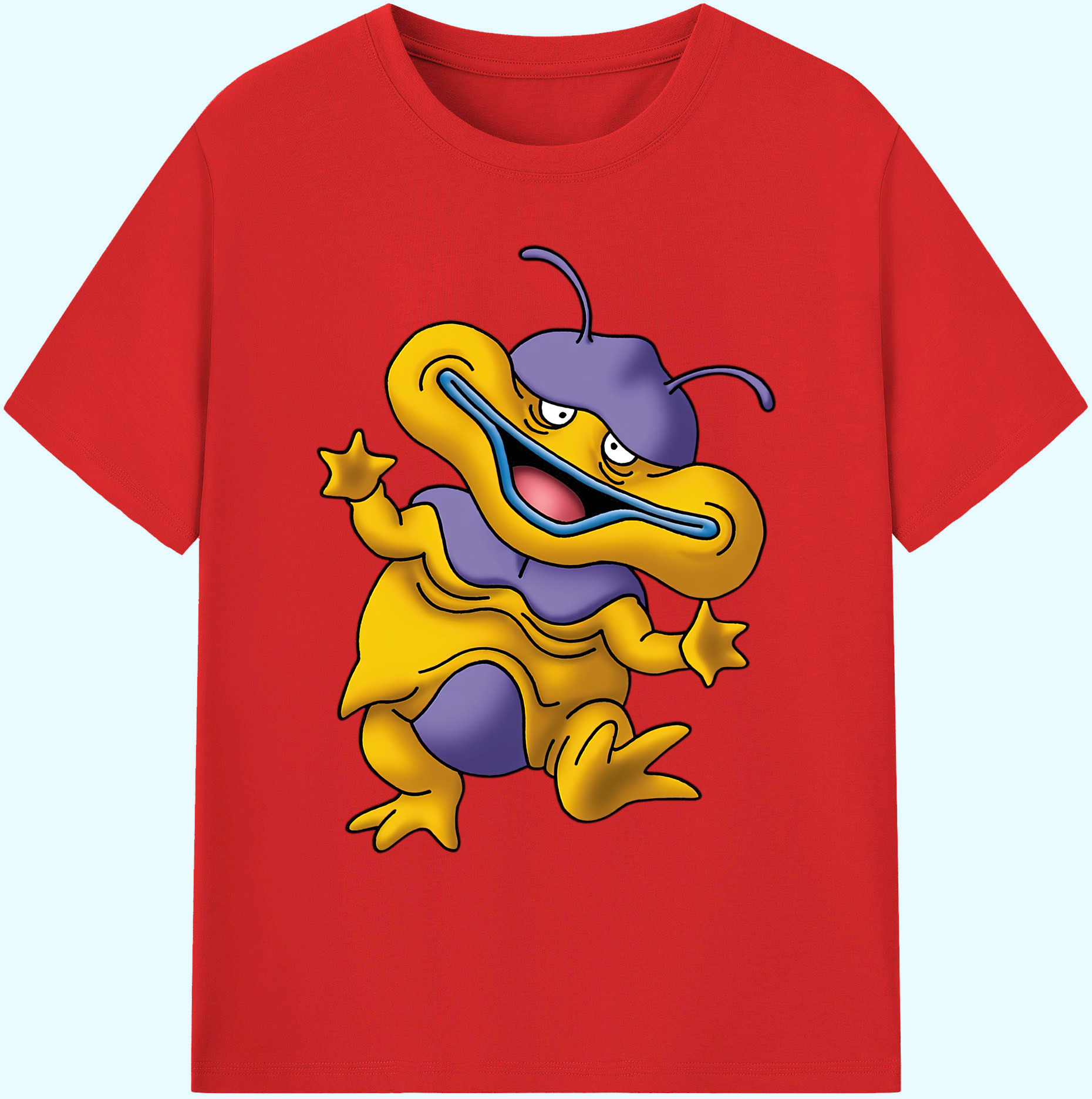 （画像用） ドラゴンクエスト Doragon Kuesuto Dragon Quest 綿100％ メンズ半袖Tシャツ｜肌触りやわらか＆通気性