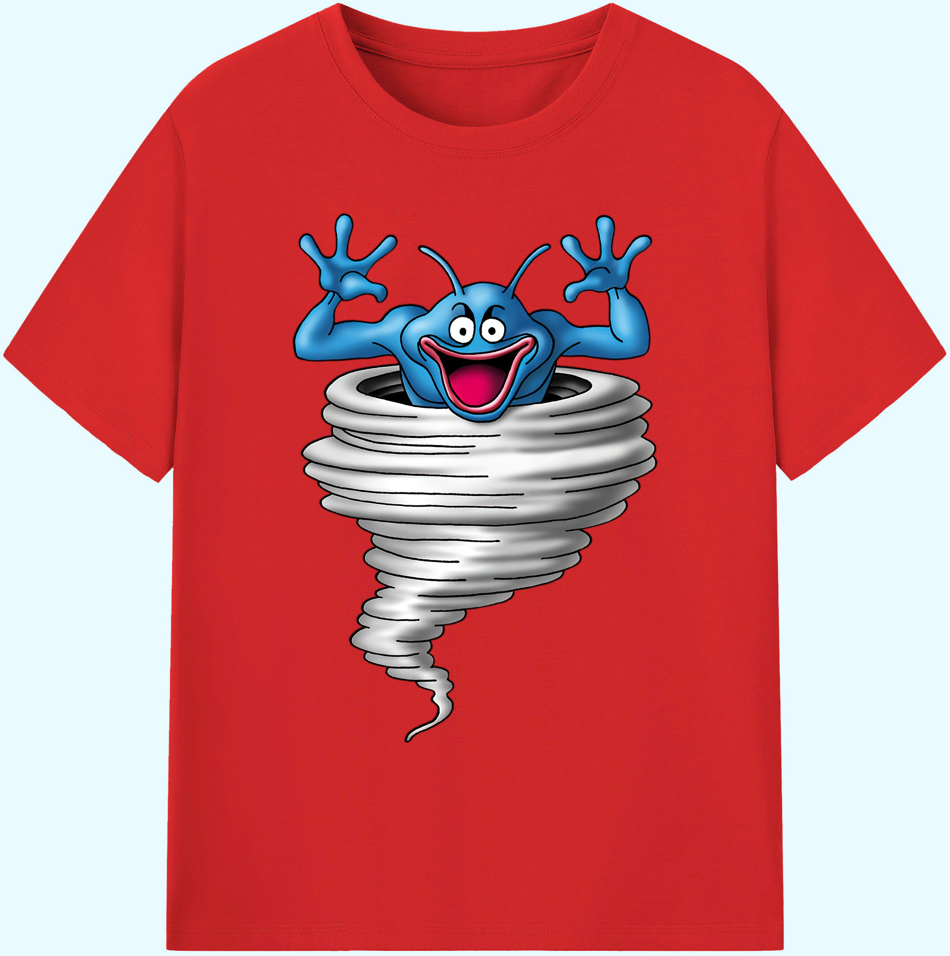 （画像用） ドラゴンクエスト Doragon Kuesuto Dragon Quest 綿100％ メンズ半袖Tシャツ｜肌触りやわらか＆通気性