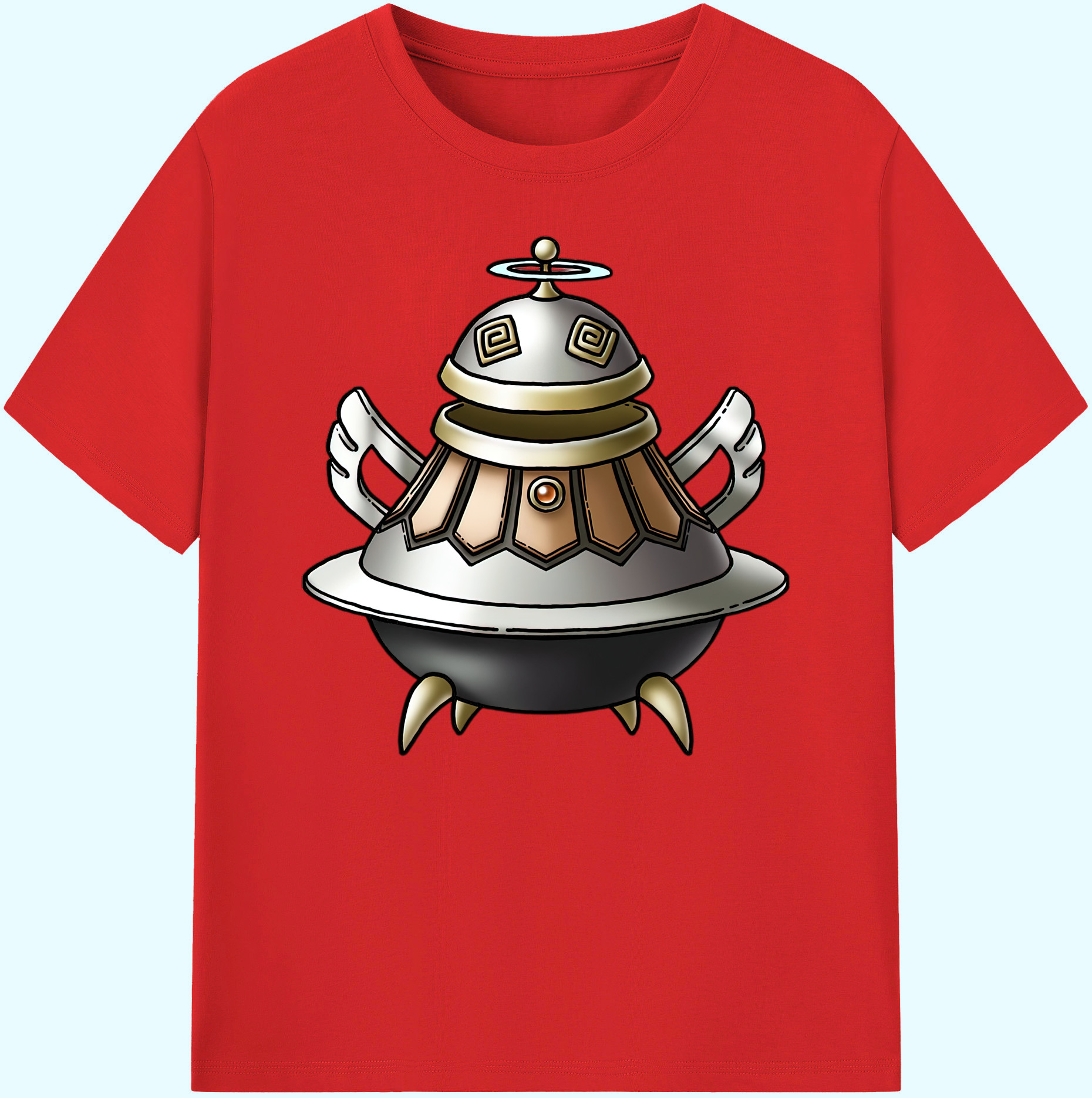 （画像用） ドラゴンクエスト Doragon Kuesuto Dragon Quest 綿100％ メンズ半袖Tシャツ｜肌触りやわらか＆通気性