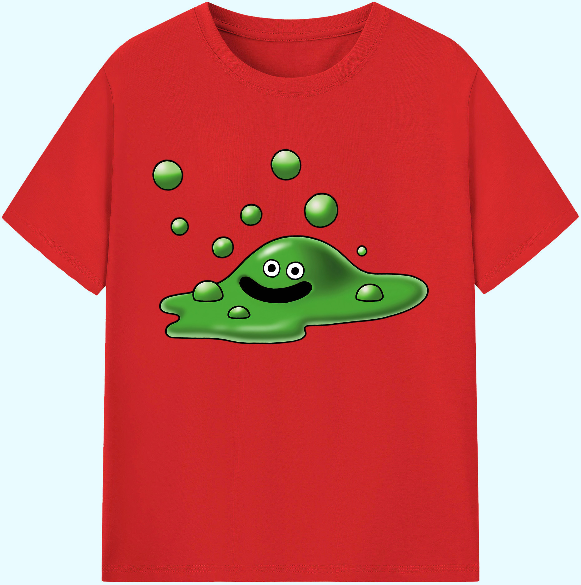 （画像用） ドラゴンクエスト Doragon Kuesuto Dragon Quest 綿100％ メンズ半袖Tシャツ｜肌触りやわらか＆通気性