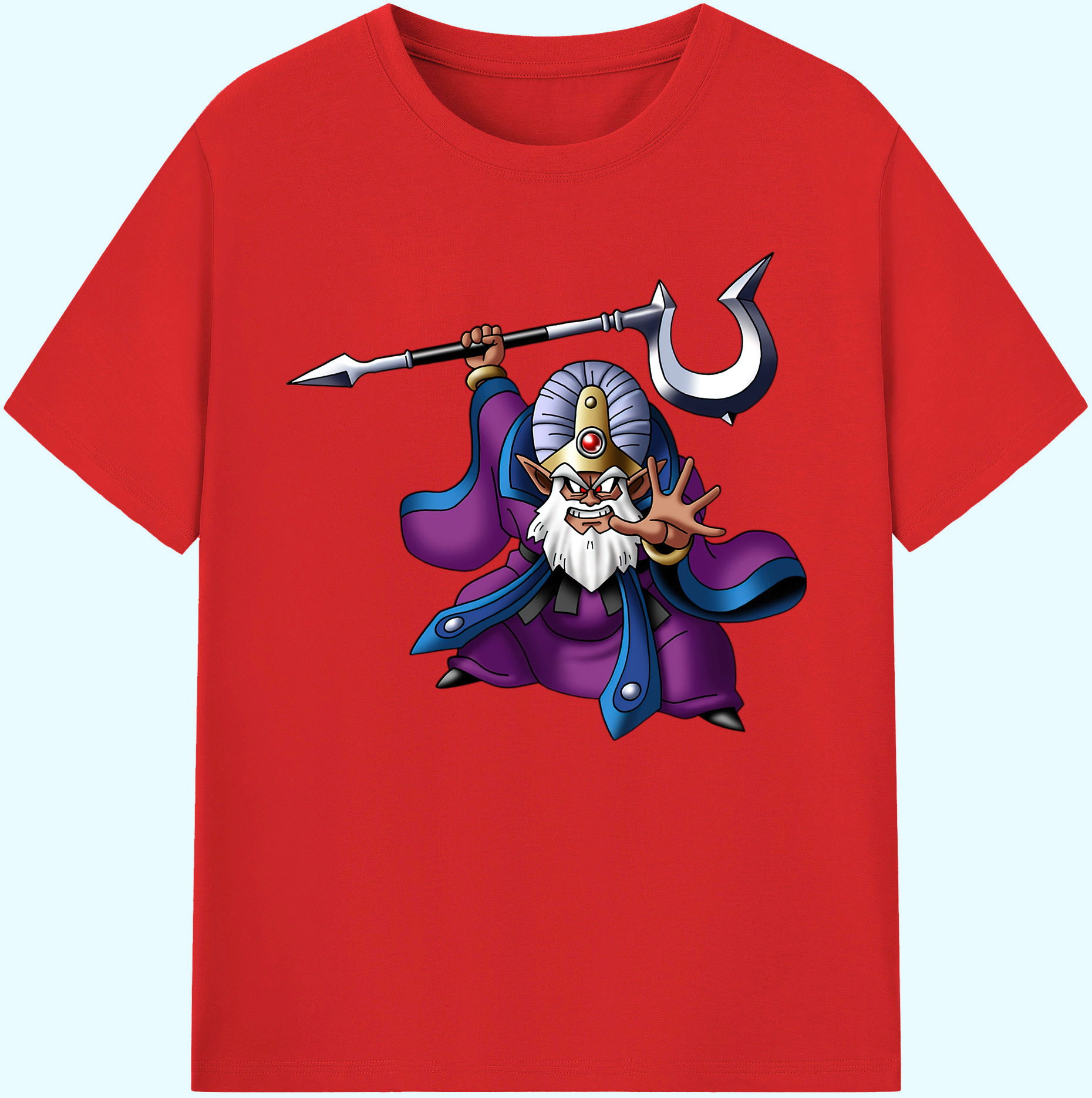 （画像用） ドラゴンクエスト Doragon Kuesuto Dragon Quest 綿100％ メンズ半袖Tシャツ｜肌触りやわらか＆通気性