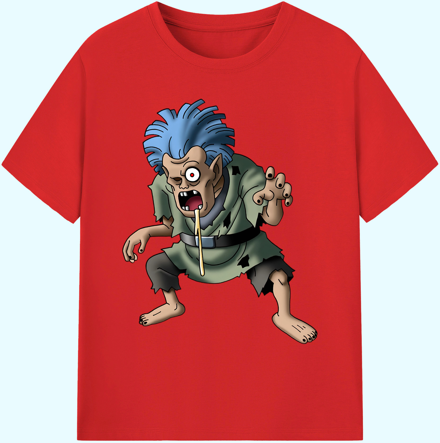 （画像用） ドラゴンクエスト Doragon Kuesuto Dragon Quest 綿100％ メンズ半袖Tシャツ｜肌触りやわらか＆通気性