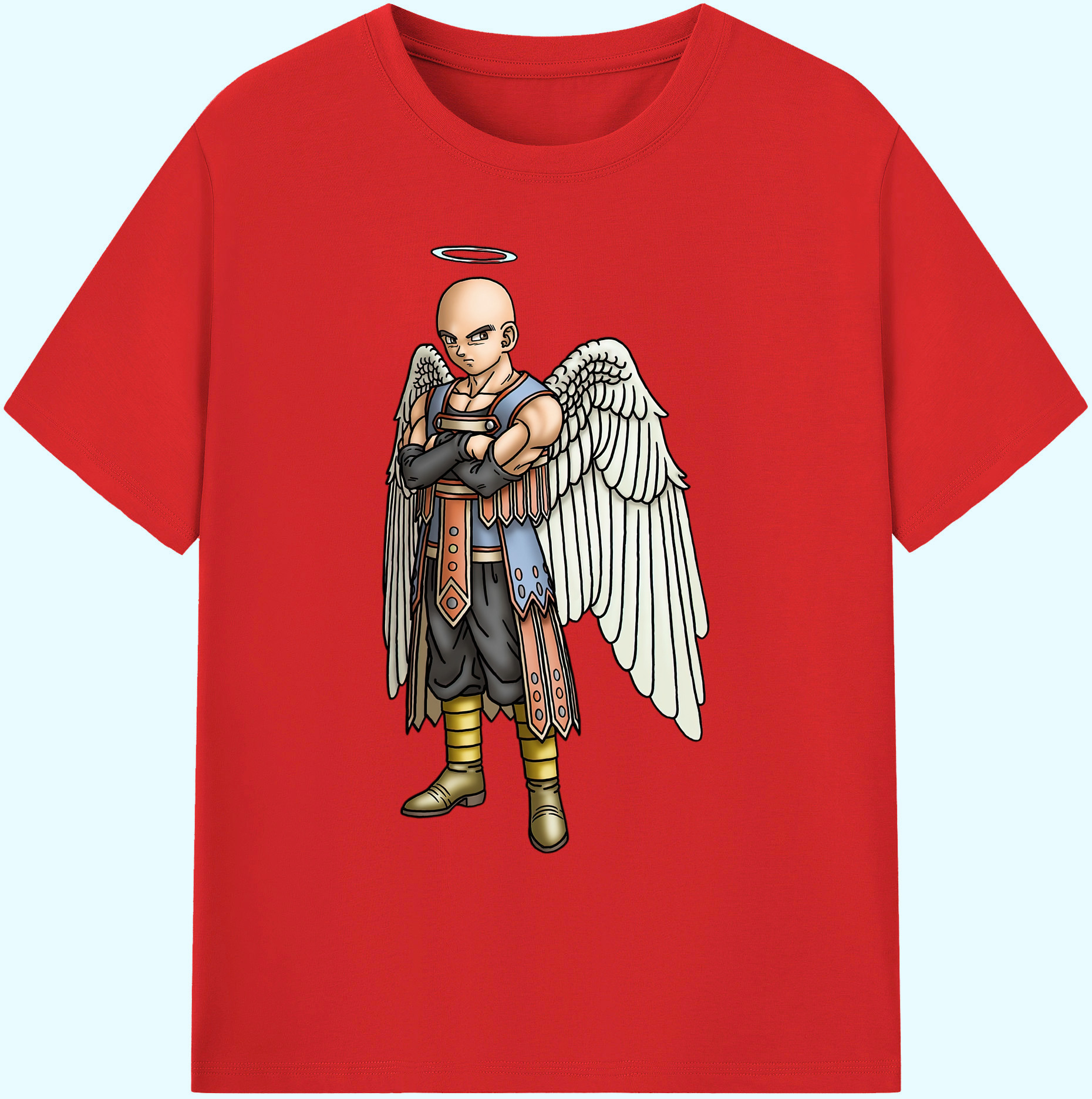 （画像用） ドラゴンクエスト Doragon Kuesuto Dragon Quest 綿100％ メンズ半袖Tシャツ｜肌触りやわらか＆通気性