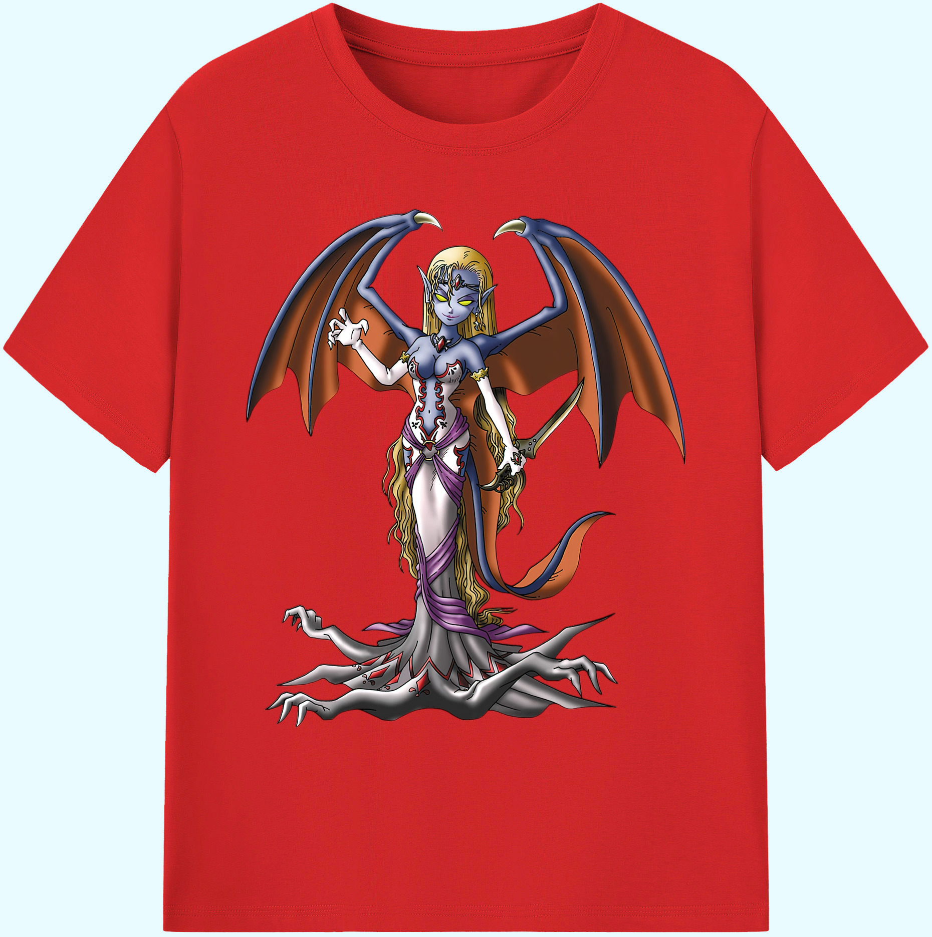 （画像用） ドラゴンクエスト Doragon Kuesuto Dragon Quest 綿100％ メンズ半袖Tシャツ｜肌触りやわらか＆通気性