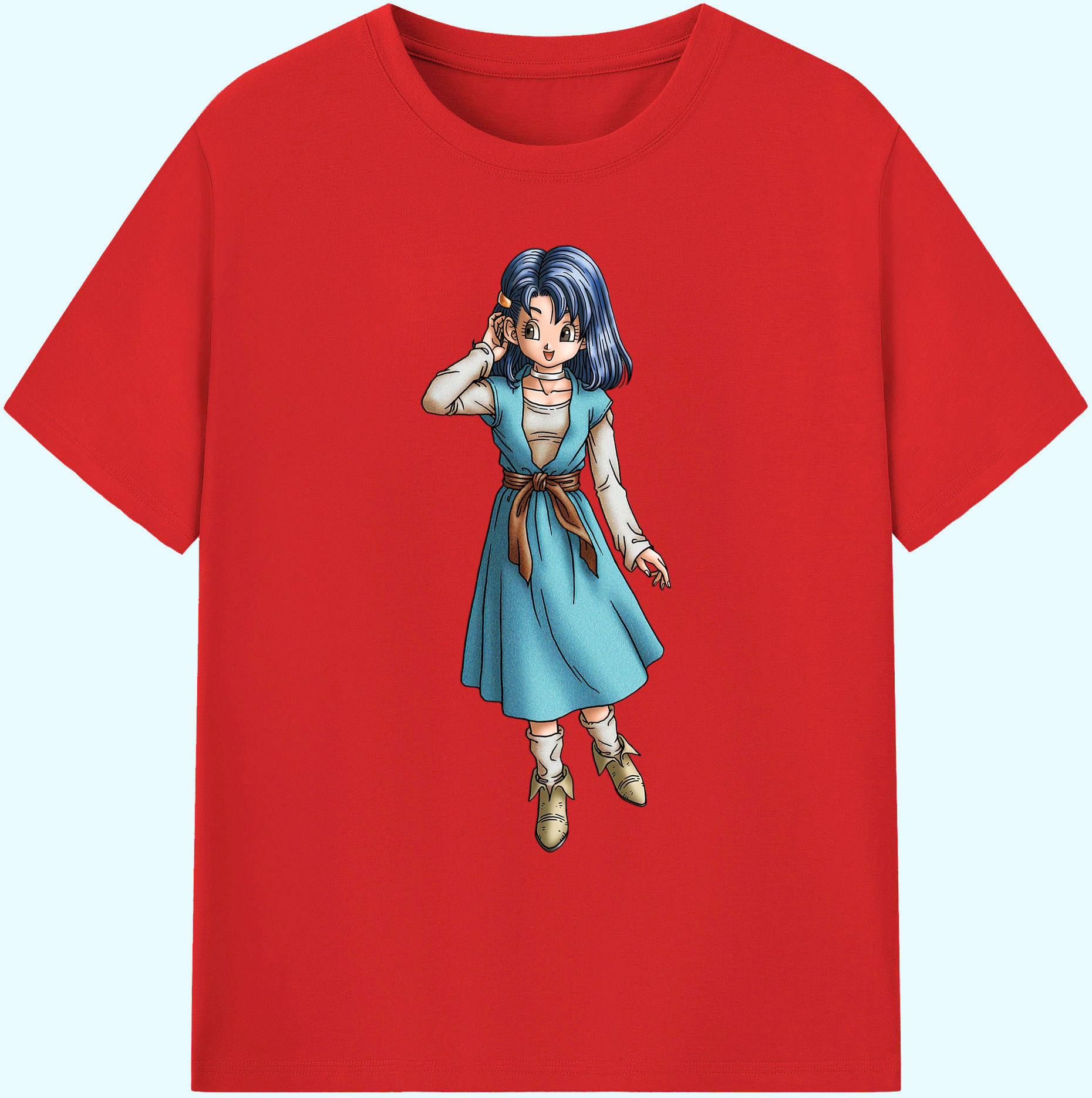 （画像用） ドラゴンクエスト Doragon Kuesuto Dragon Quest 綿100％ メンズ半袖Tシャツ｜肌触りやわらか＆通気性