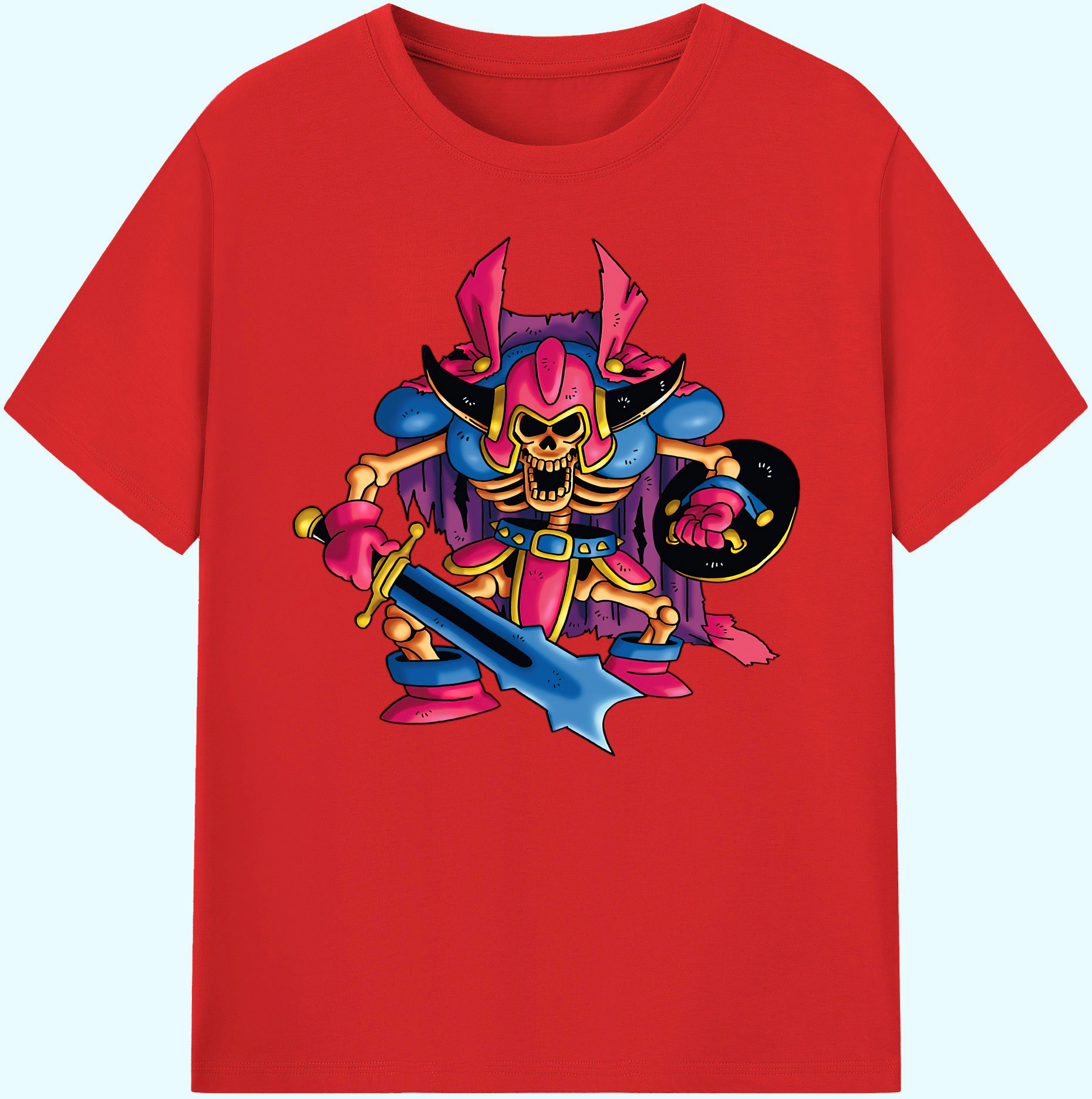 （画像用） ドラゴンクエスト Doragon Kuesuto Dragon Quest 綿100％ メンズ半袖Tシャツ｜肌触りやわらか＆通気性