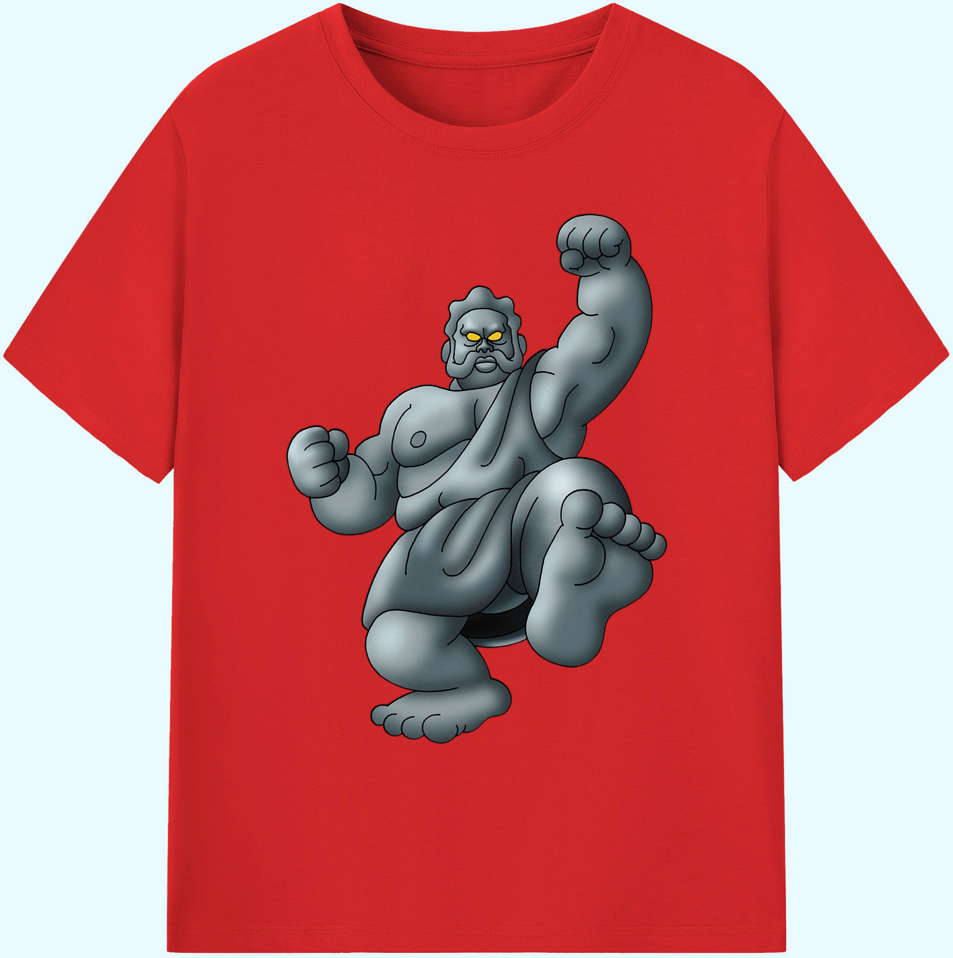 （画像用） ドラゴンクエスト Doragon Kuesuto Dragon Quest 綿100％ メンズ半袖Tシャツ｜肌触りやわらか＆通気性